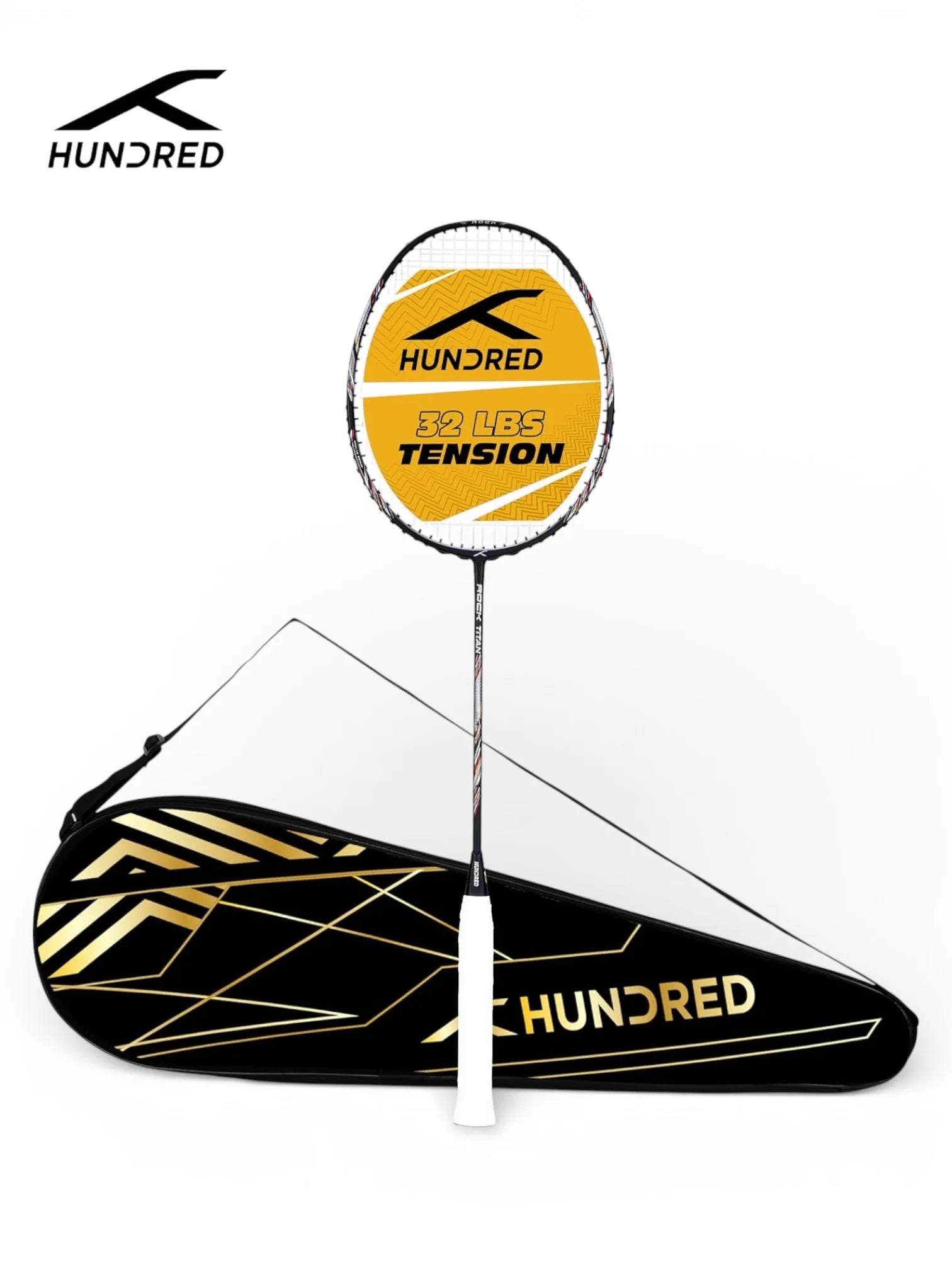 HUNDRED Rock Titan Badminton Racquet