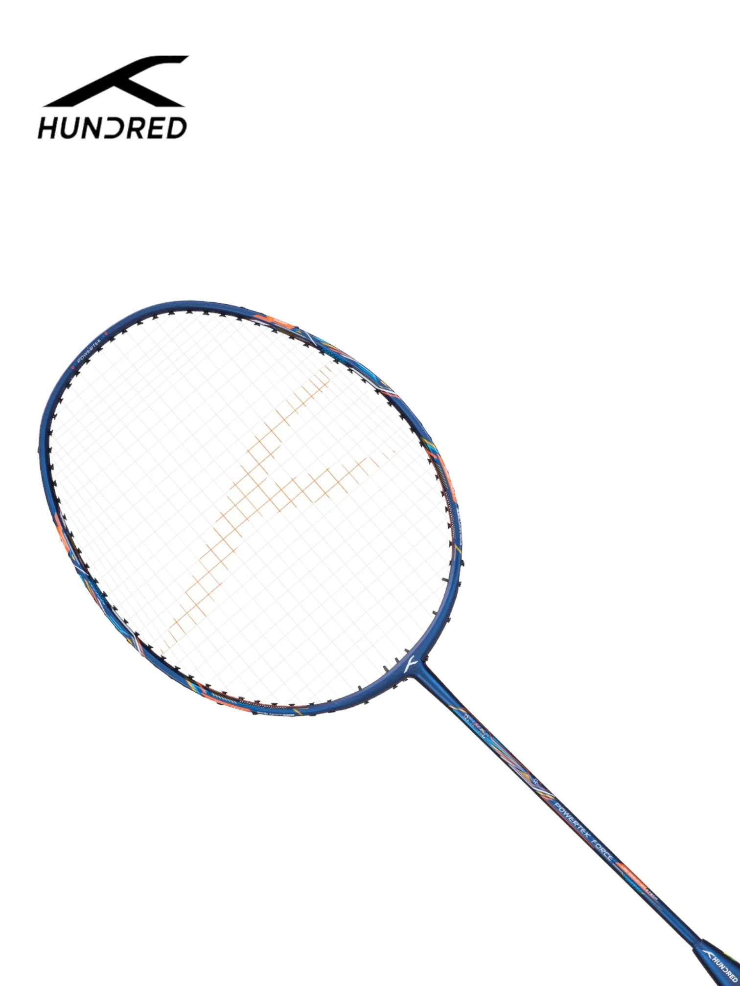 HUNDRED PowerTek Force Badminton Racquet