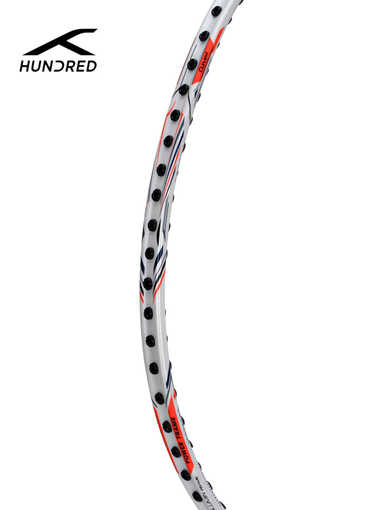 HUNDRED PowerTek Force Badminton Racquet
