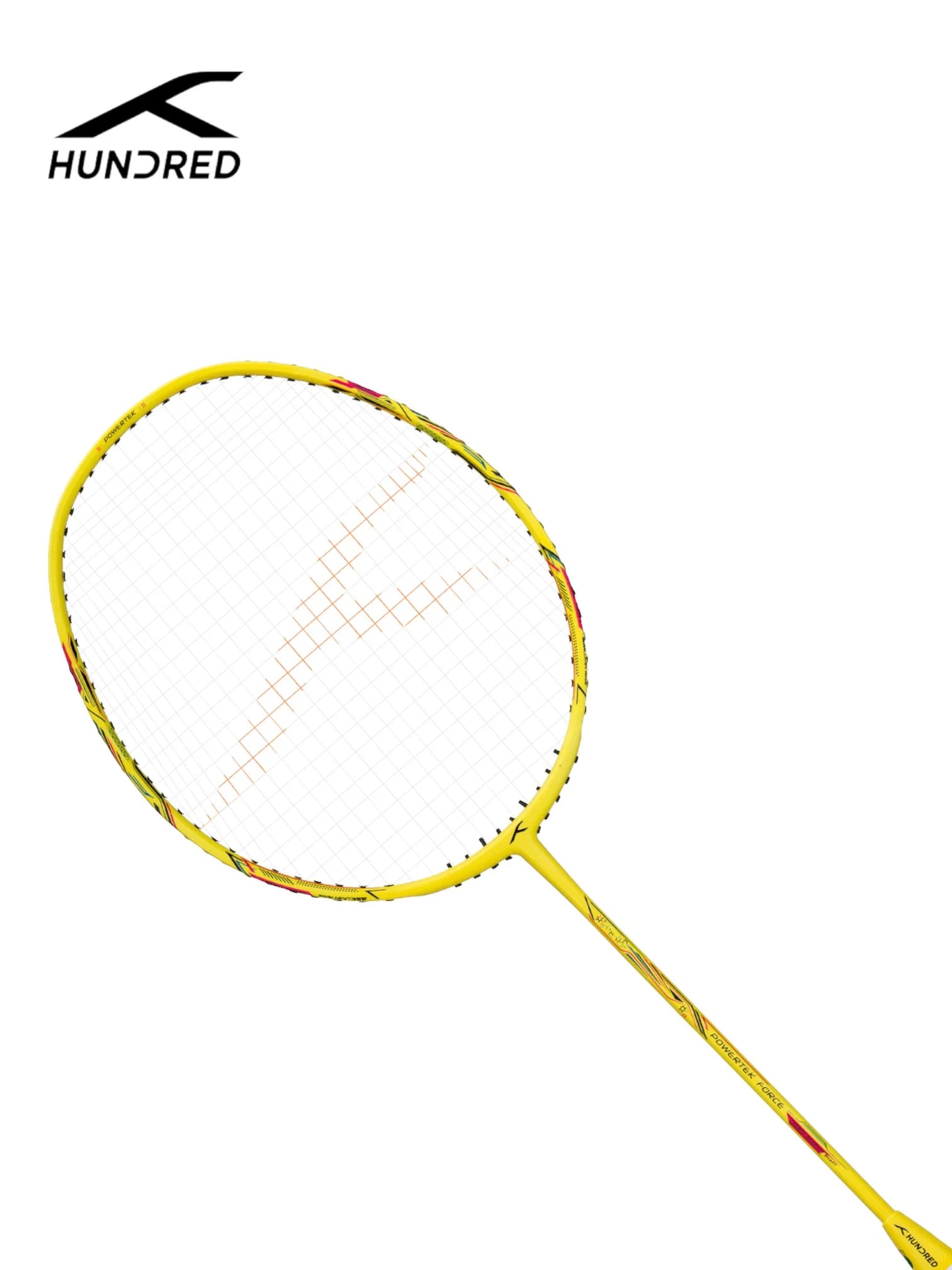 HUNDRED PowerTek Force Badminton Racquet