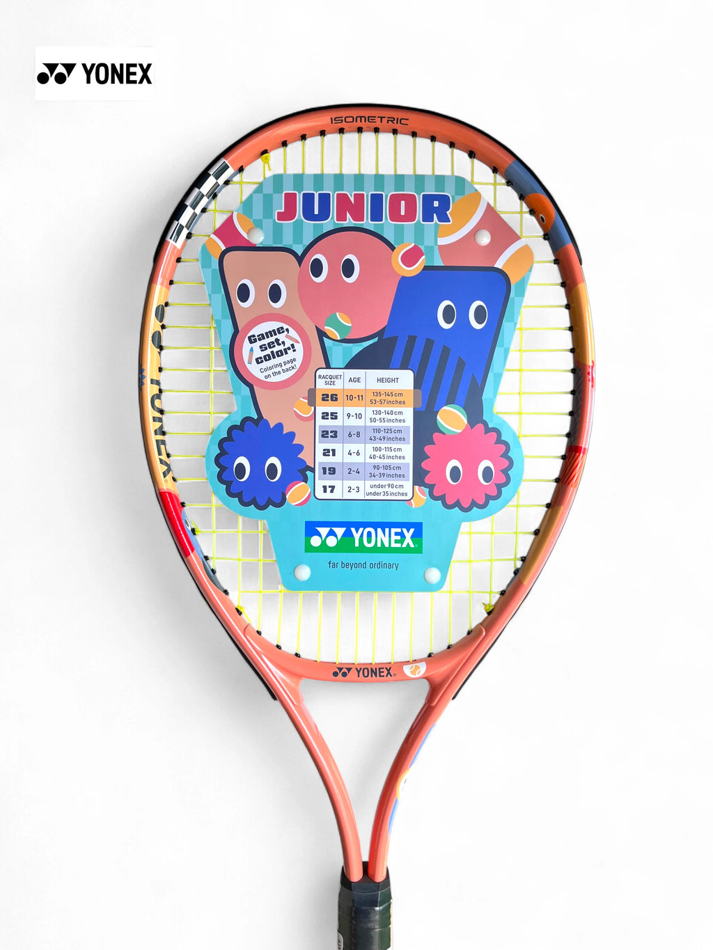 YONEX Junior 26 Tennis Racquet (240g)