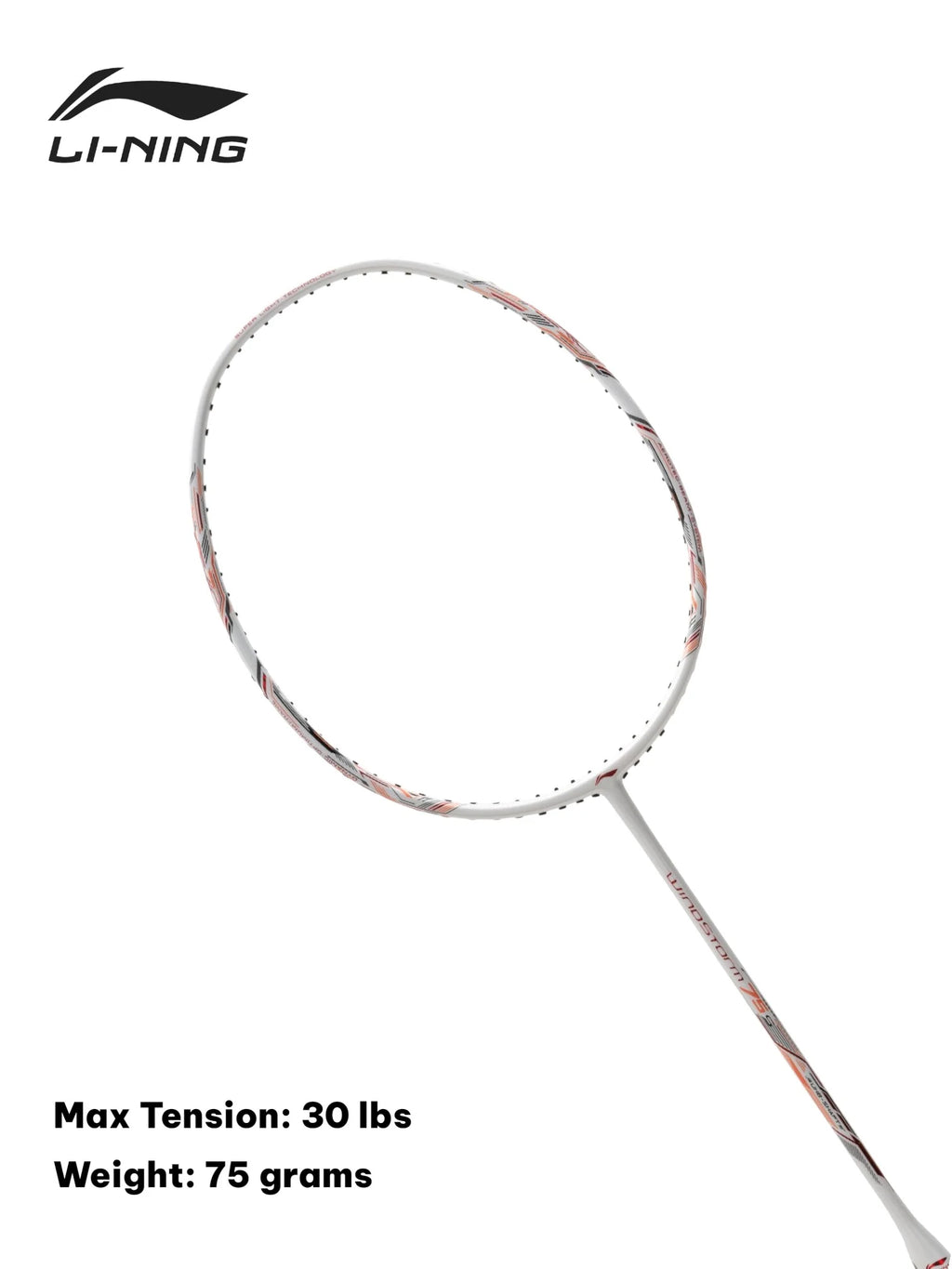 Li-Ning Windstorm 75 S Badminton Racquet