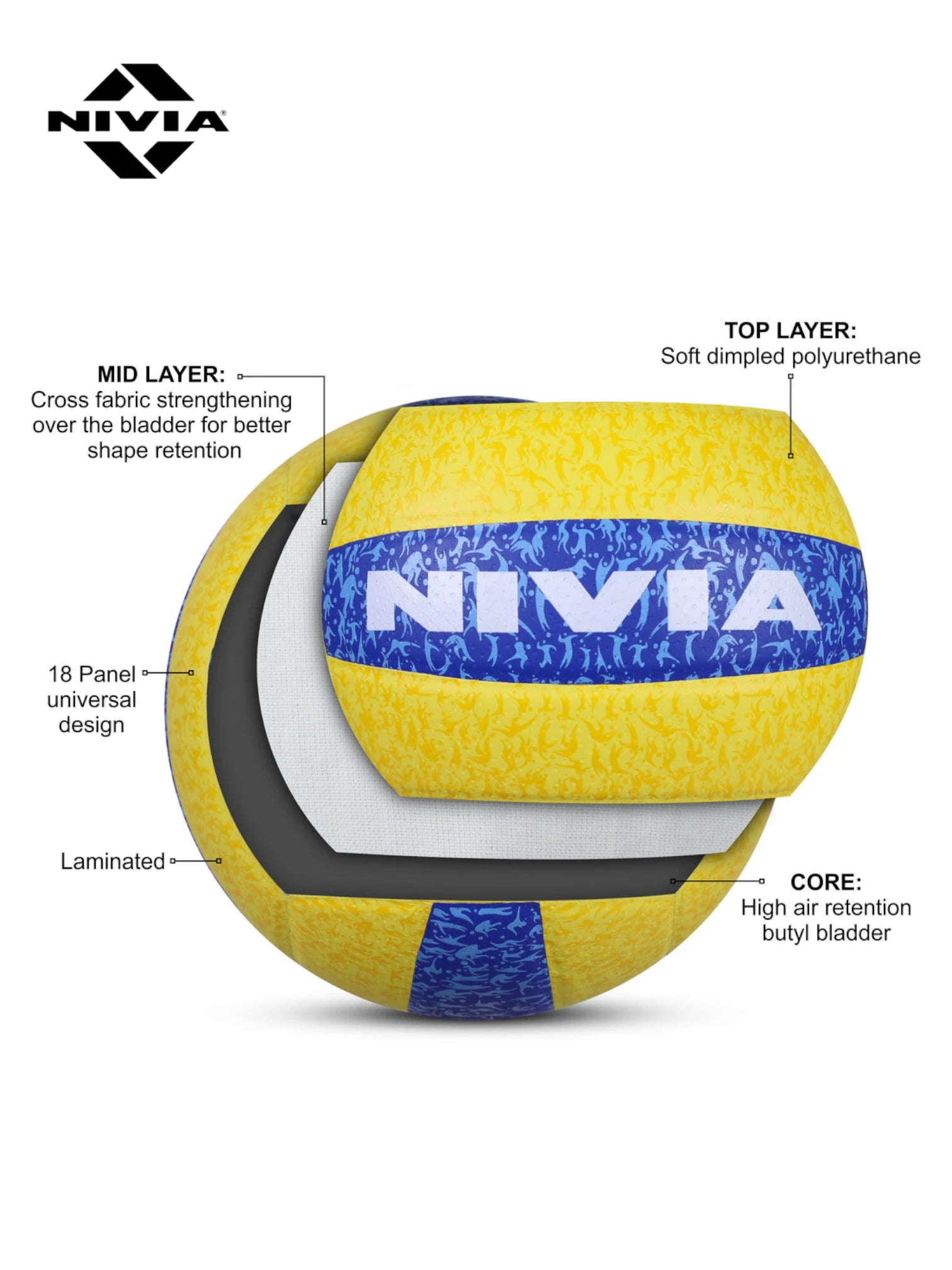 NIVIA G-2020 All Surface Volleyball