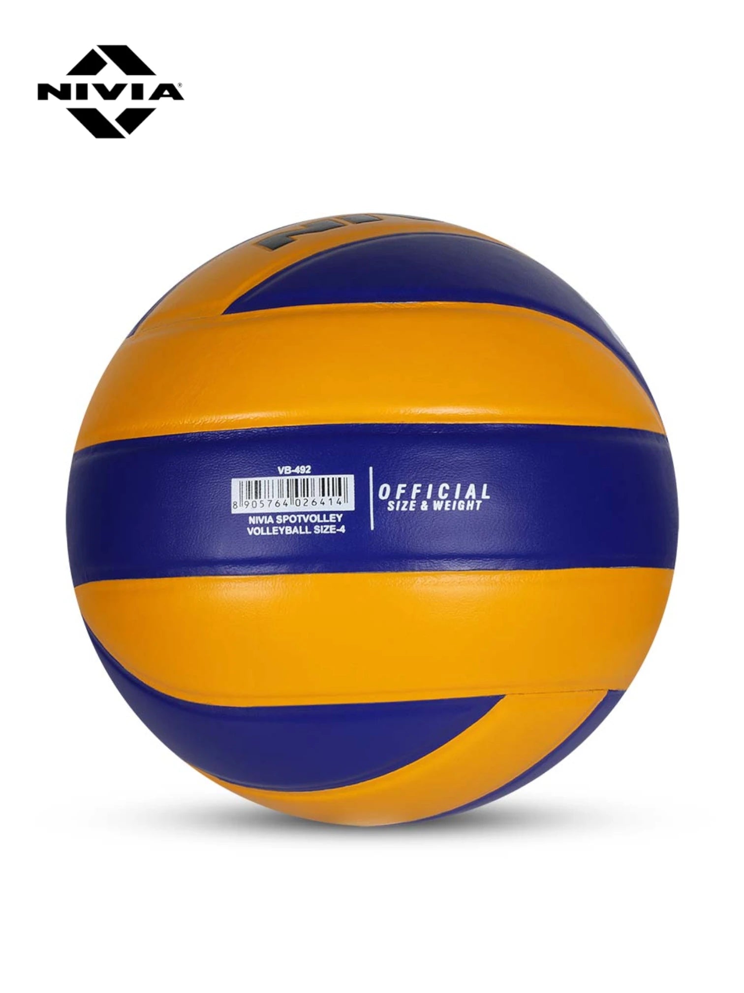 NIVIA SPOTVOLLEY VFI Approved Leather Match Volleyball