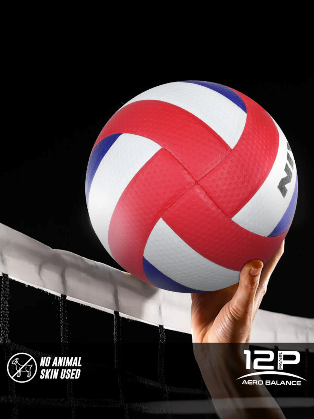 NIVIA VAYU Microfiber laminated Volleyball