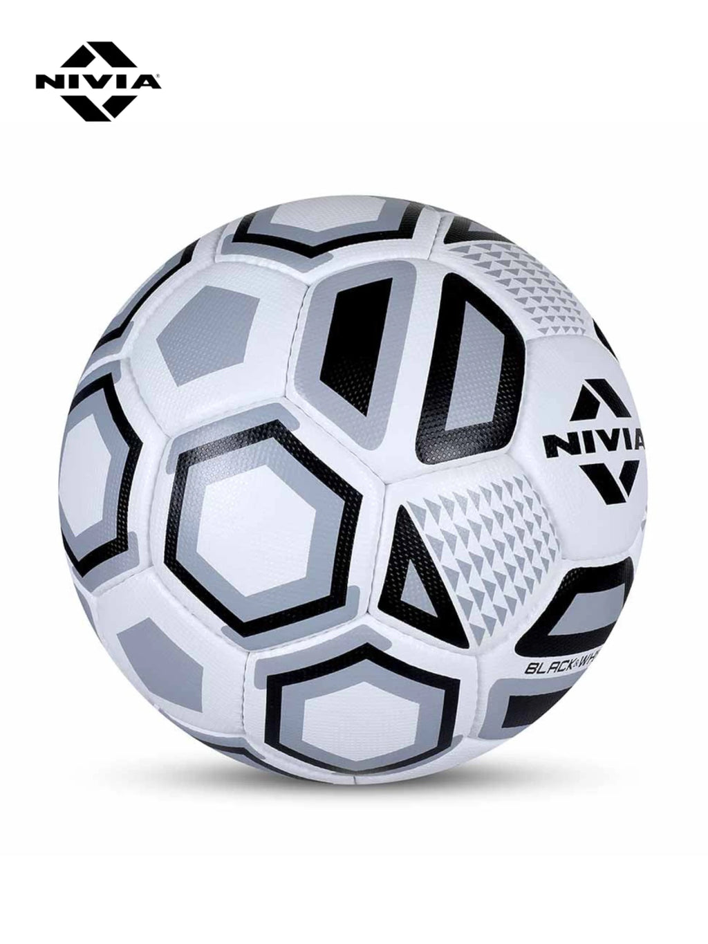 NIVIA Classic Black & White Training Football