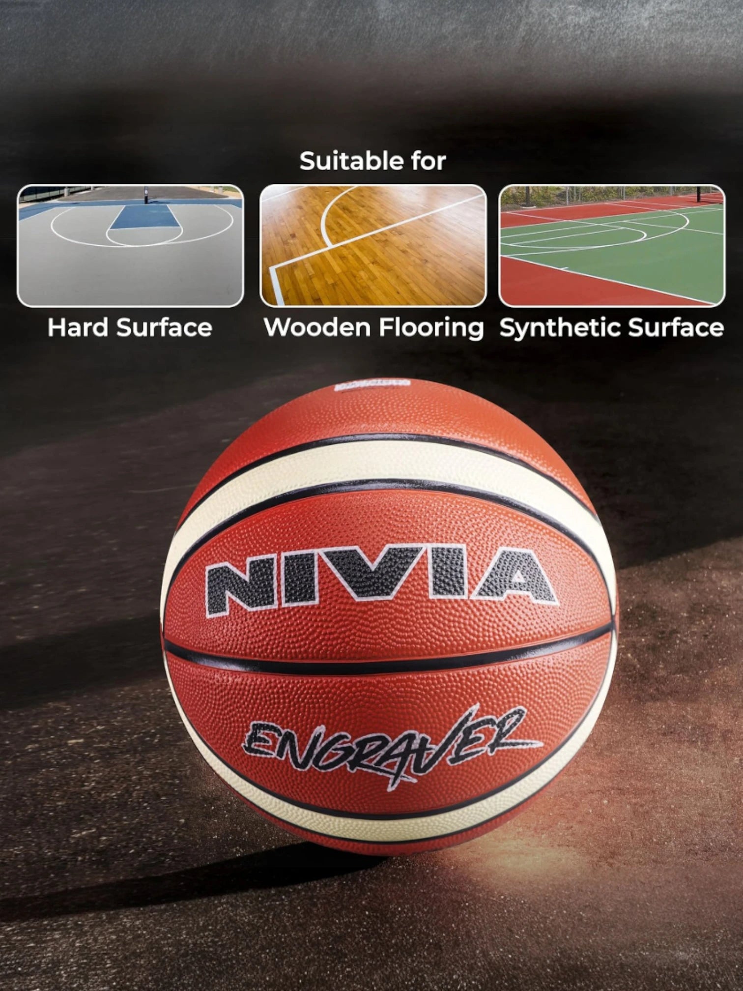 NIVIA Engraver Basketball