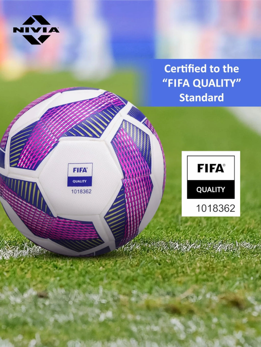 NIVIA Equator FIFA Quality Match Football