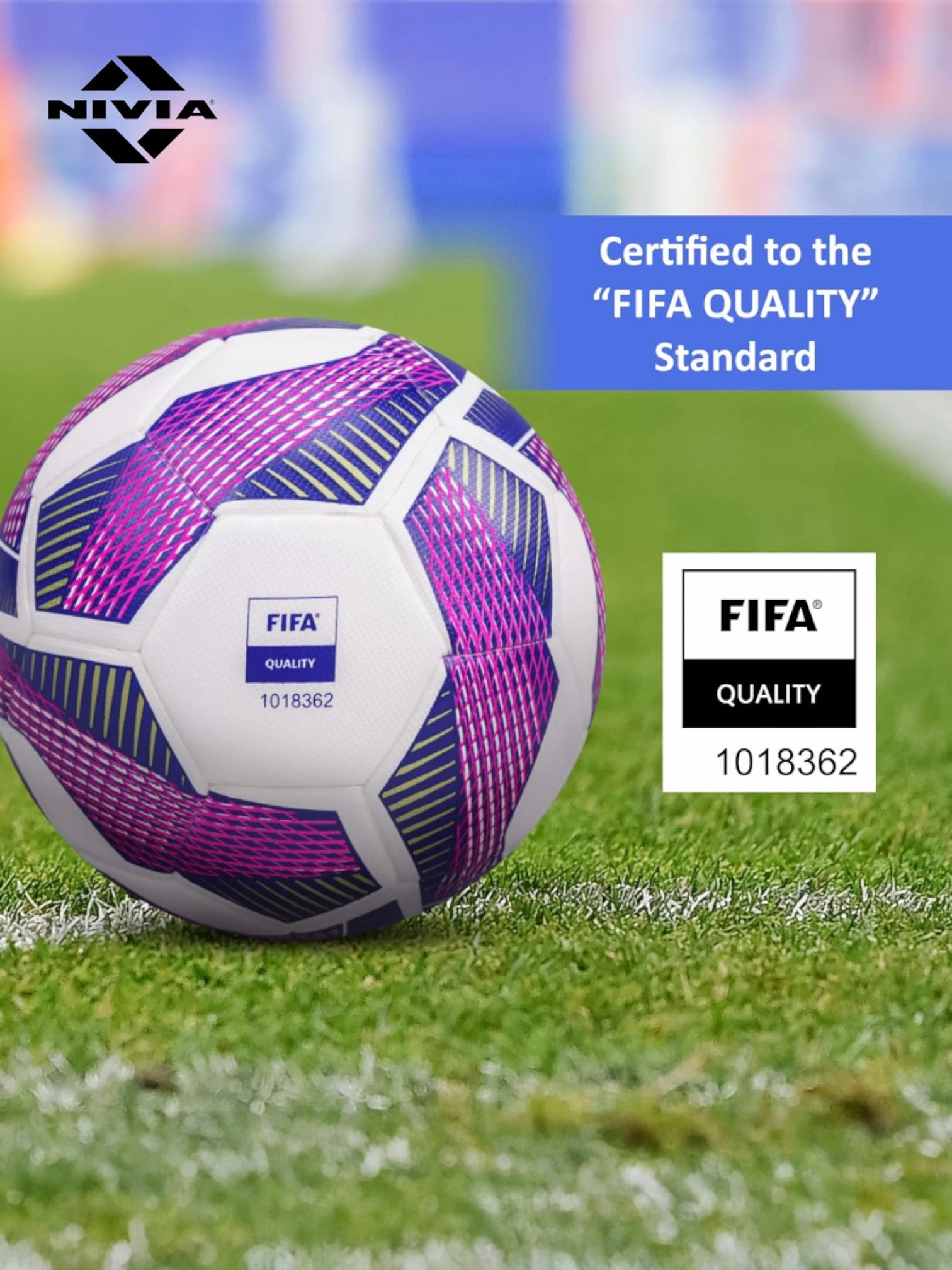 NIVIA Equator FIFA Quality Match Football