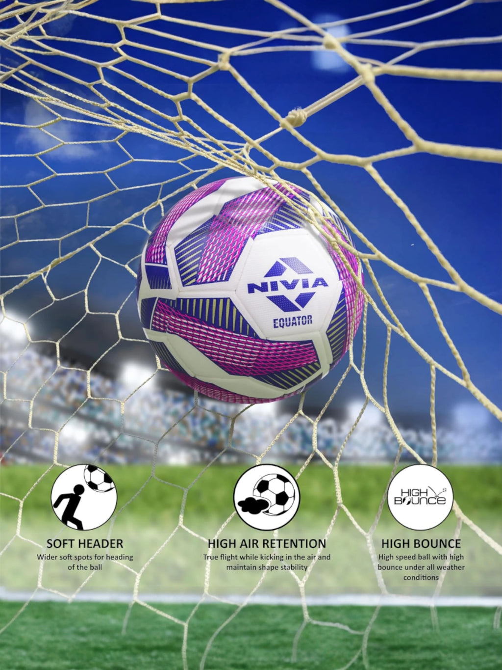 NIVIA Equator FIFA Quality Match Football