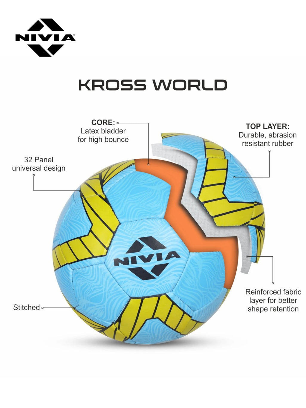 NIVIA Kross World Football