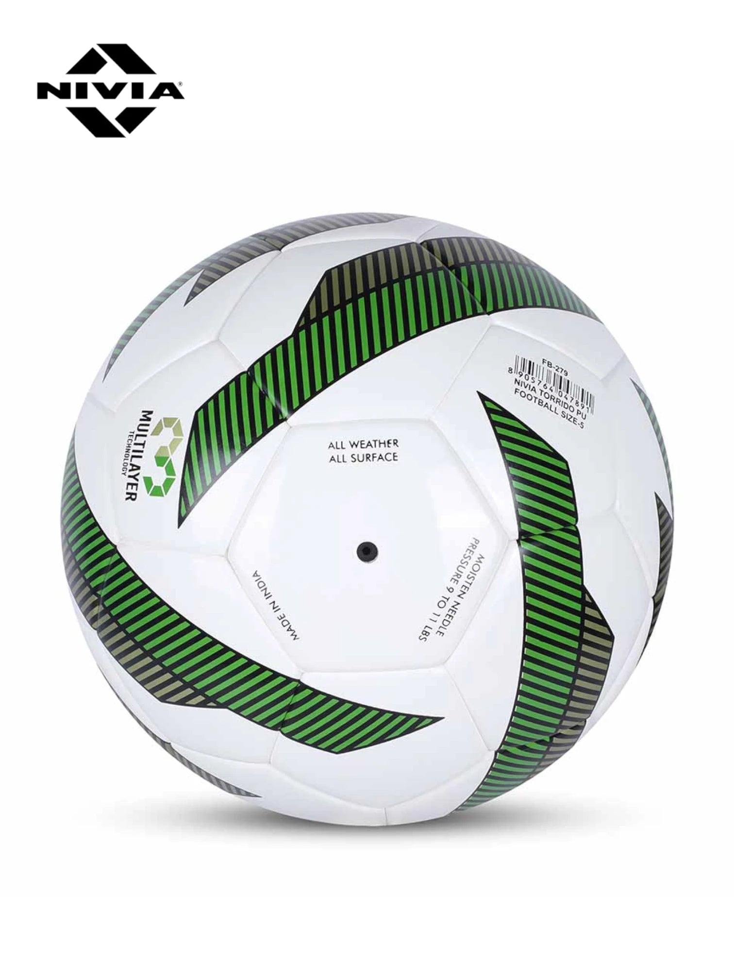 NIVIA Torrido 2.0 Thermo bonded Match Football