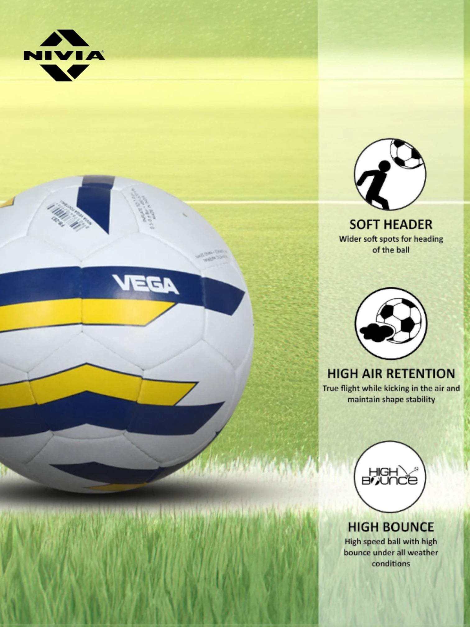 NIVIA Vega Football