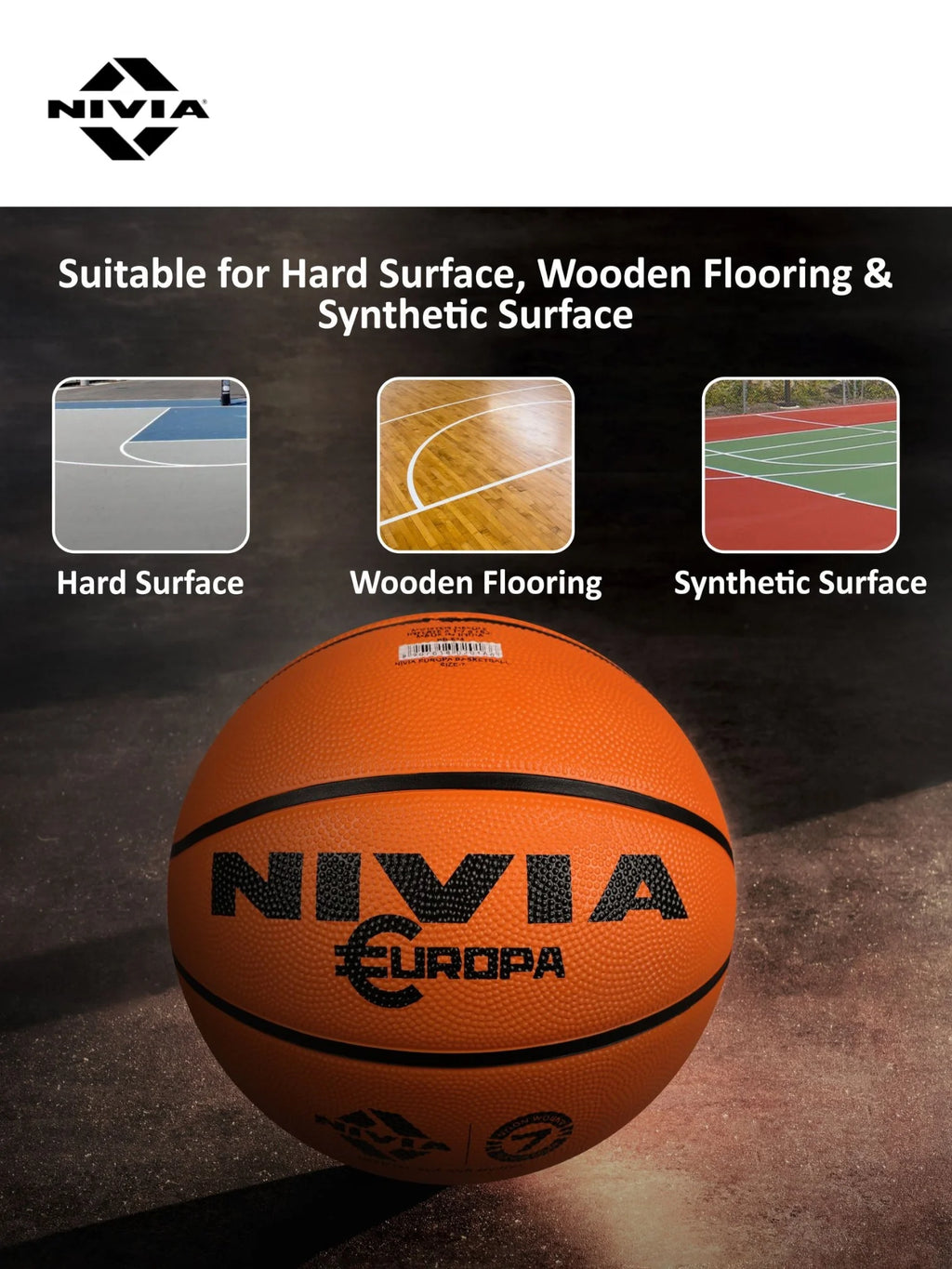 NIVIA Europa Beginner Basketball