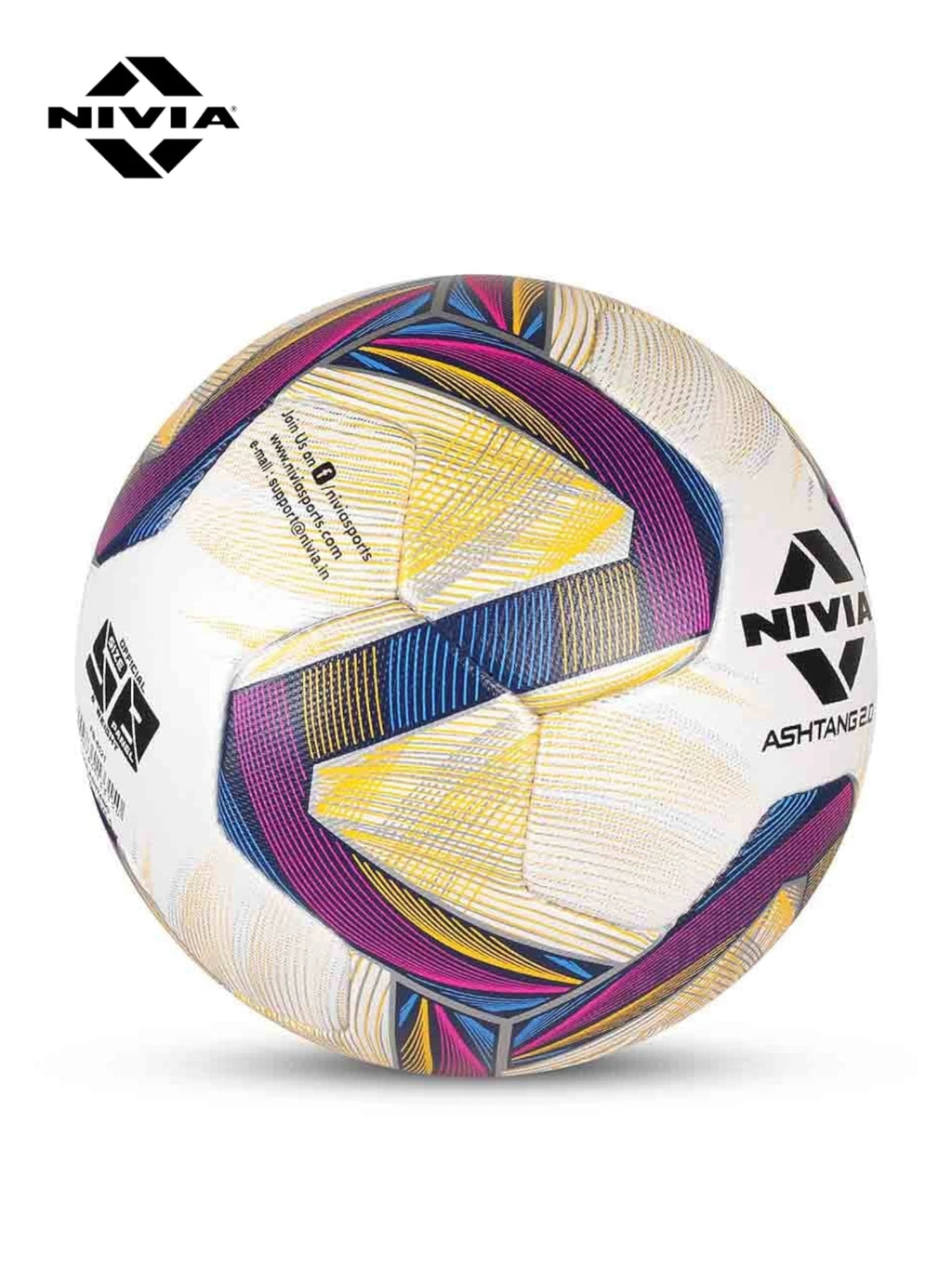 NIVIA Ashtang 2.0 Professional-Grade Football