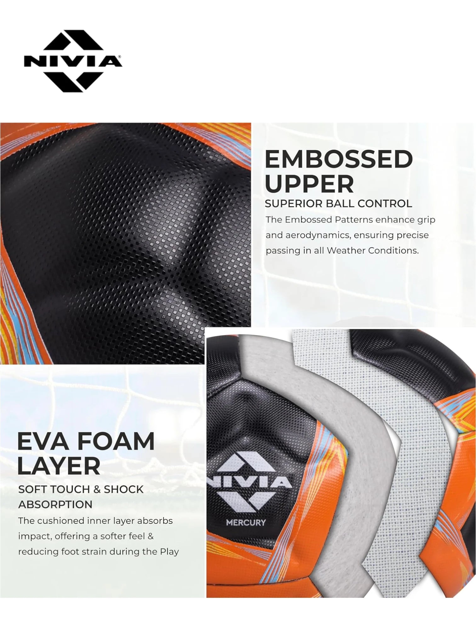 NIVIA Mercury Football