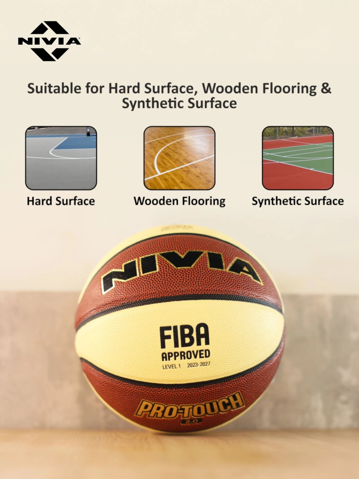 NIVIA Pro Touch 2.0 Basketball