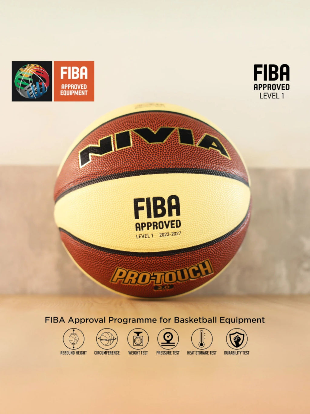 NIVIA Pro Touch 2.0 Basketball
