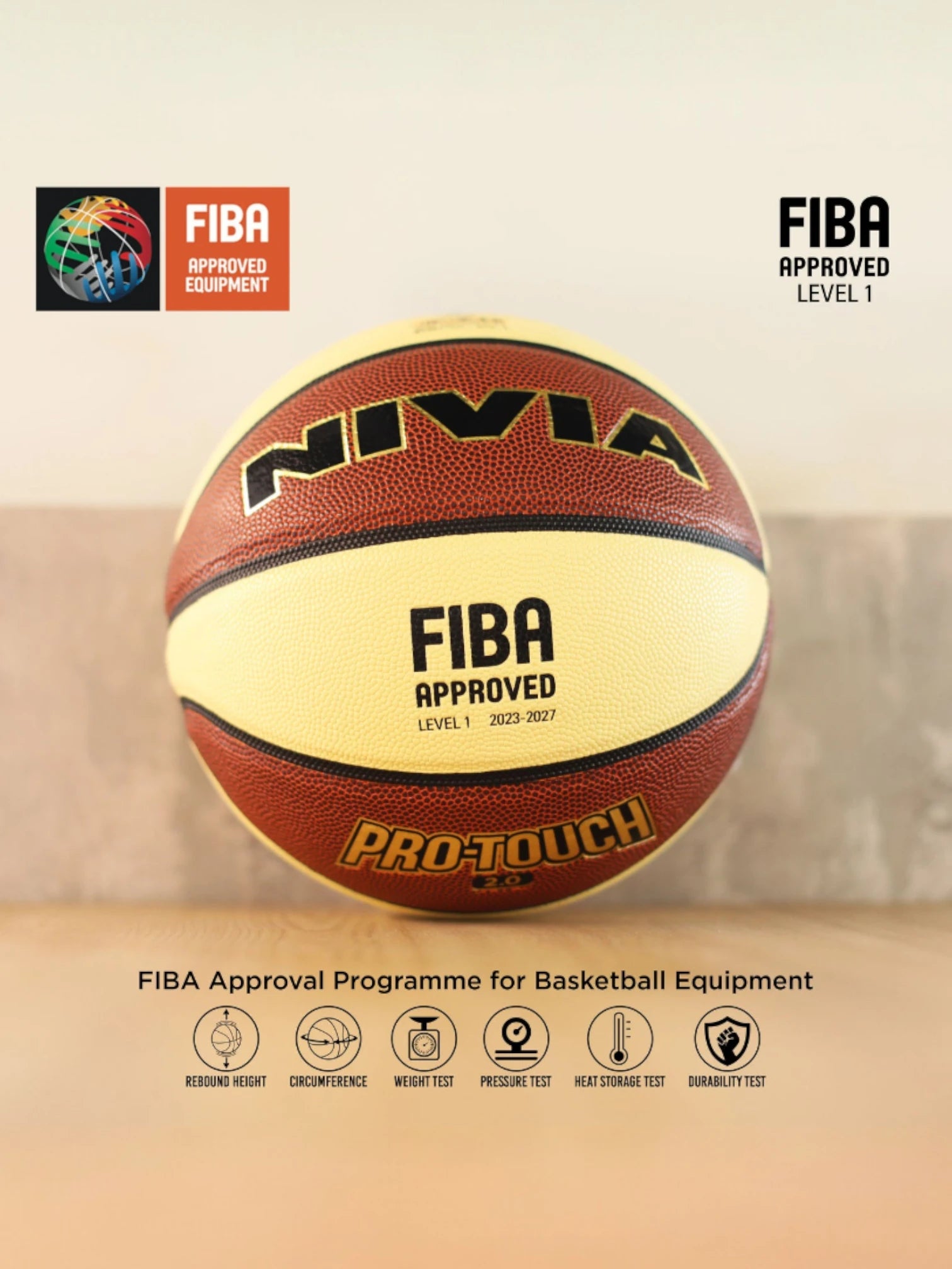 NIVIA Pro Touch 2.0 Basketball