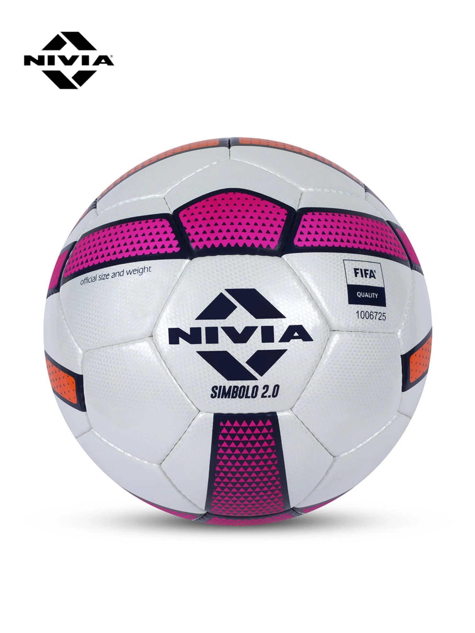 NIVIA Simbolo 2.0 FIFA Quality Championship Football