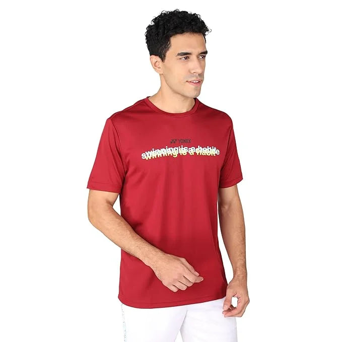 YONEX Men's Round Neck T-Shirt 2411-CC22-S