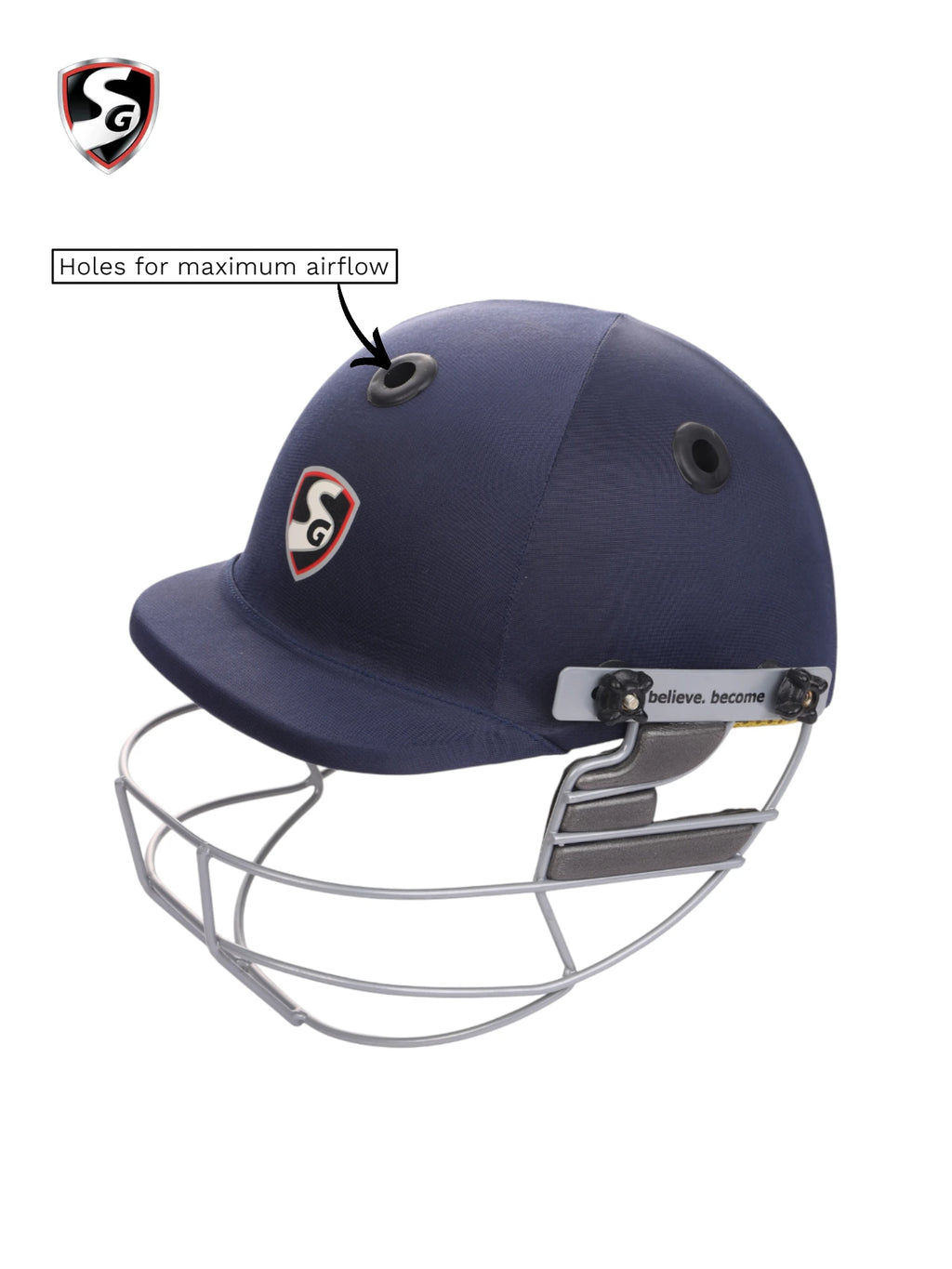 SG Blazetech Cricket Helmet