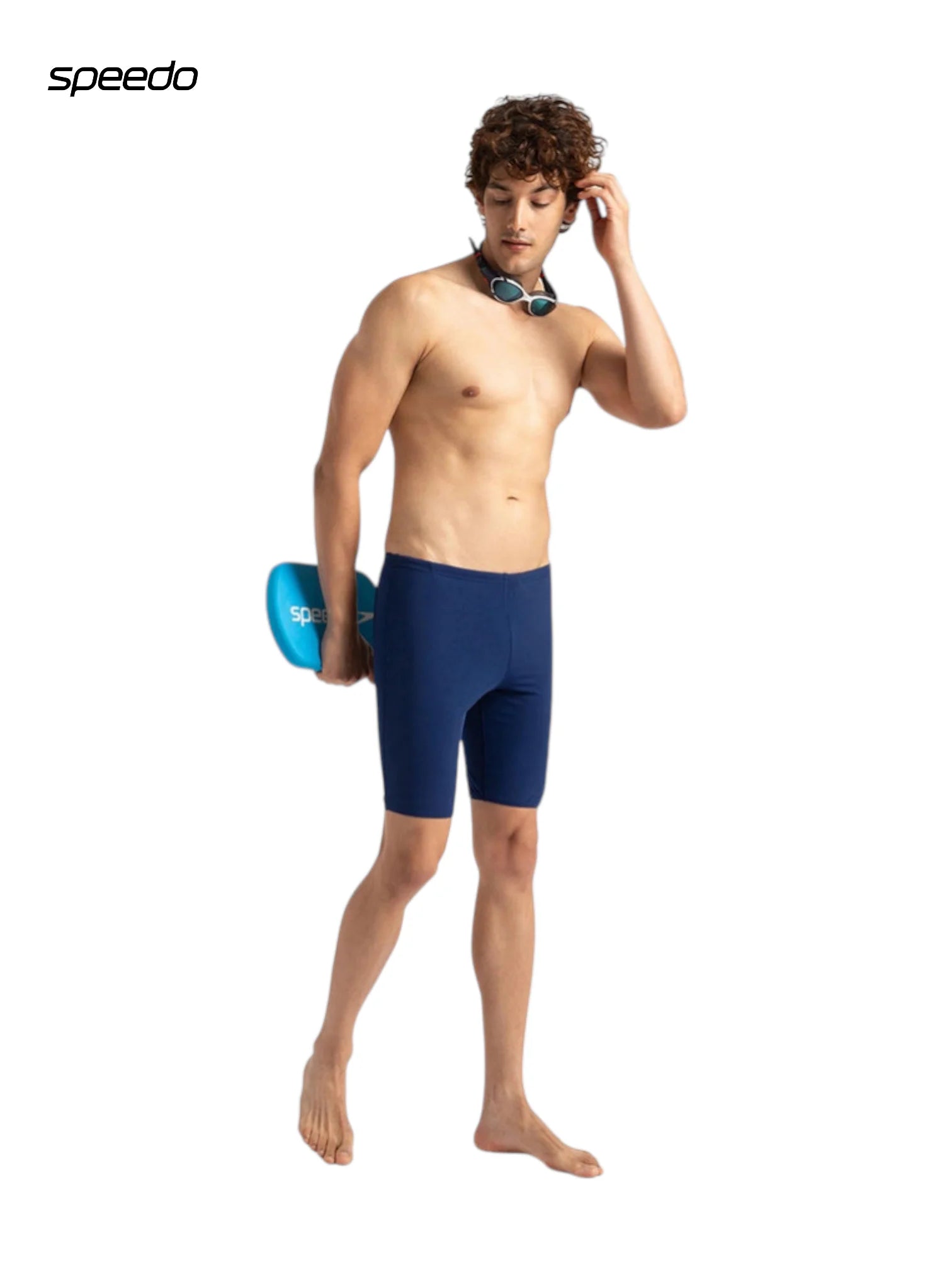 SPEEDO Endurance+ Essential Jammer - Cerulean Blue/White