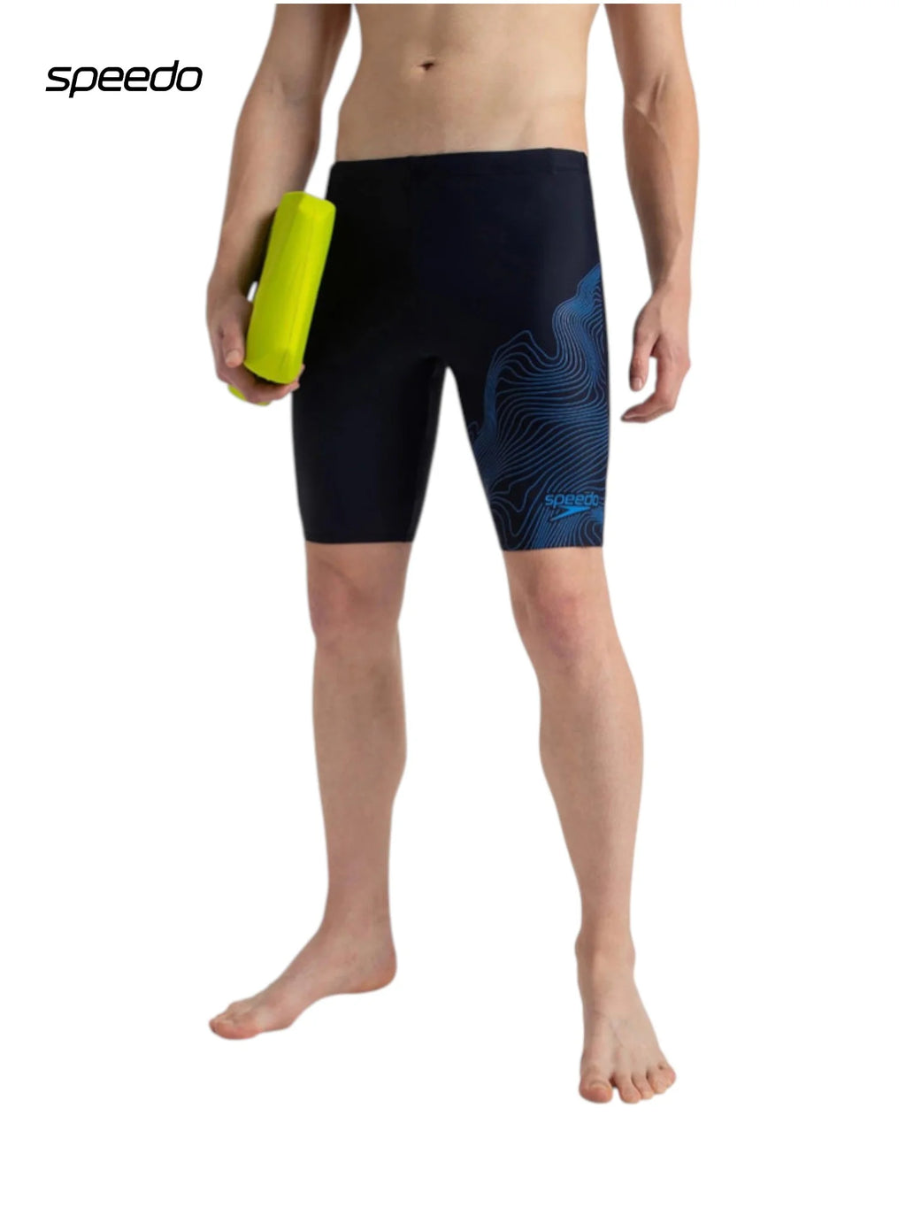 SPEEDO Men's Endurance10 Tide Print Sports Gala Logo Jammer Swimwear