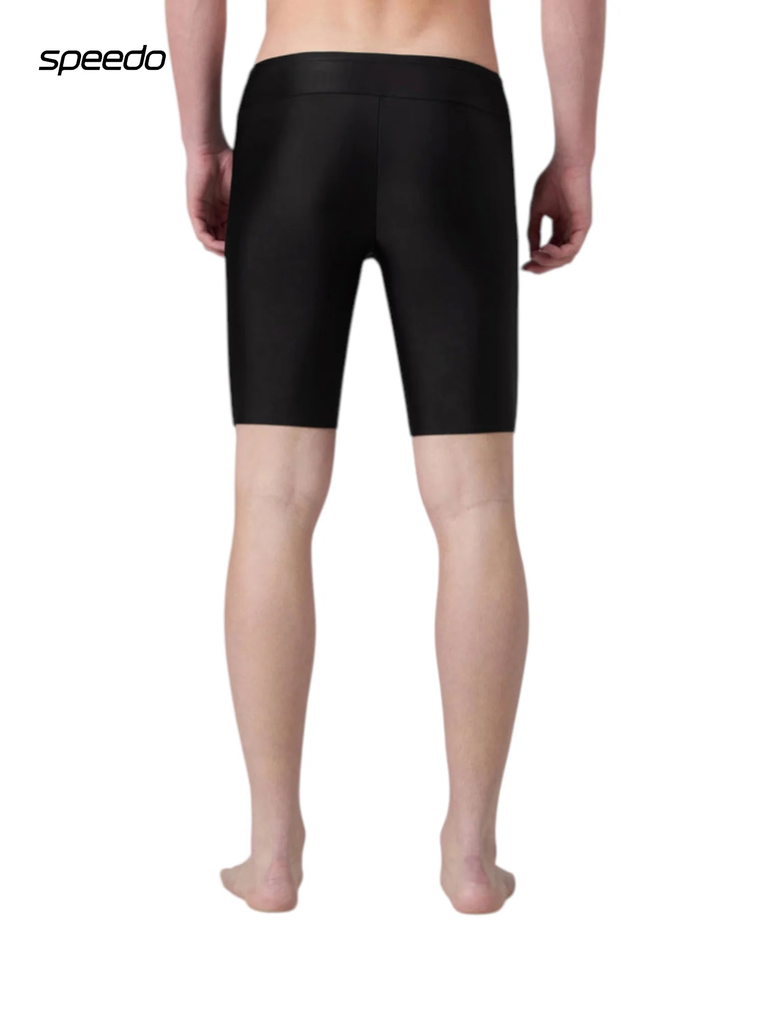 SPEEDO Men's Endurance10 printed Houston Jammer Swimwear - Black