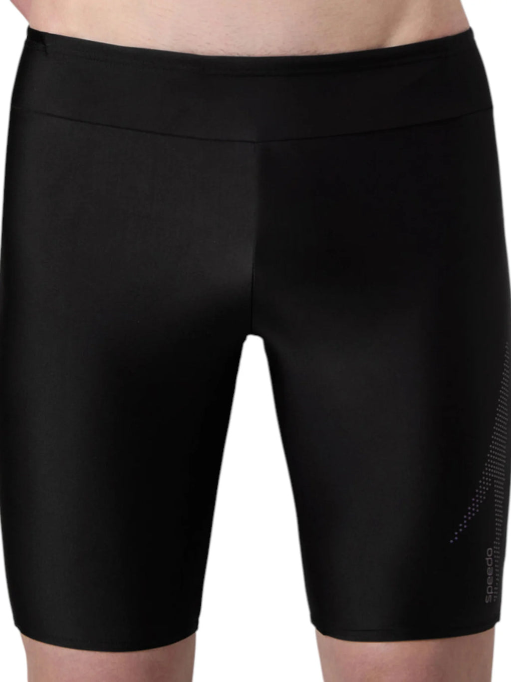 SPEEDO Men's Endurance10 printed Houston Jammer Swimwear - Black