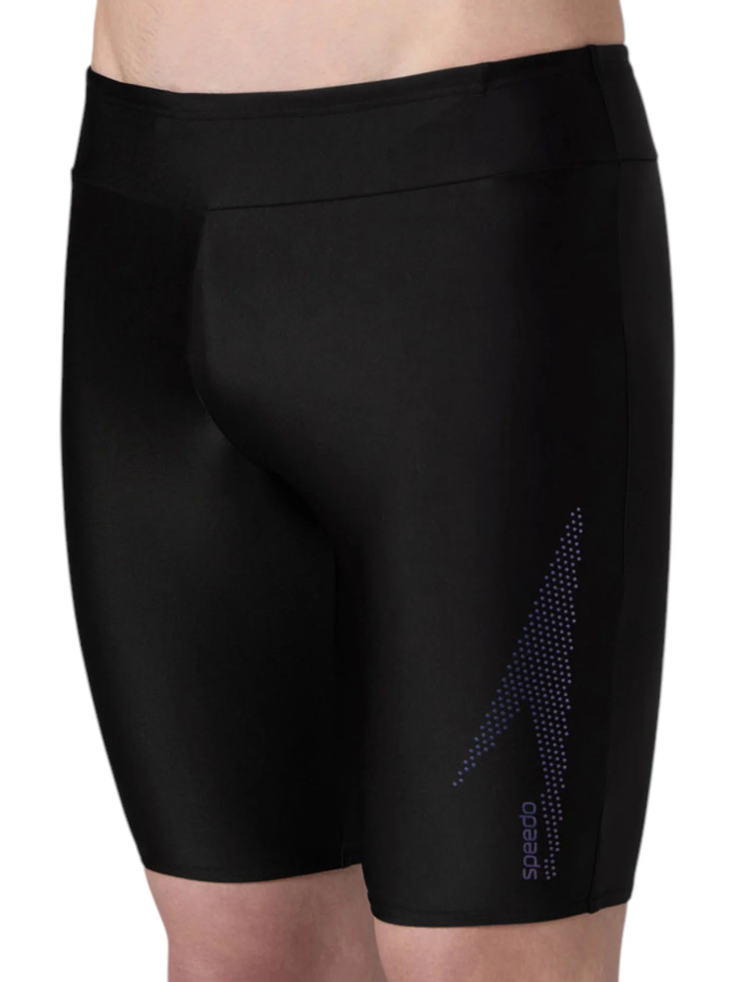 SPEEDO Men's Endurance10 printed Houston Jammer Swimwear - Black