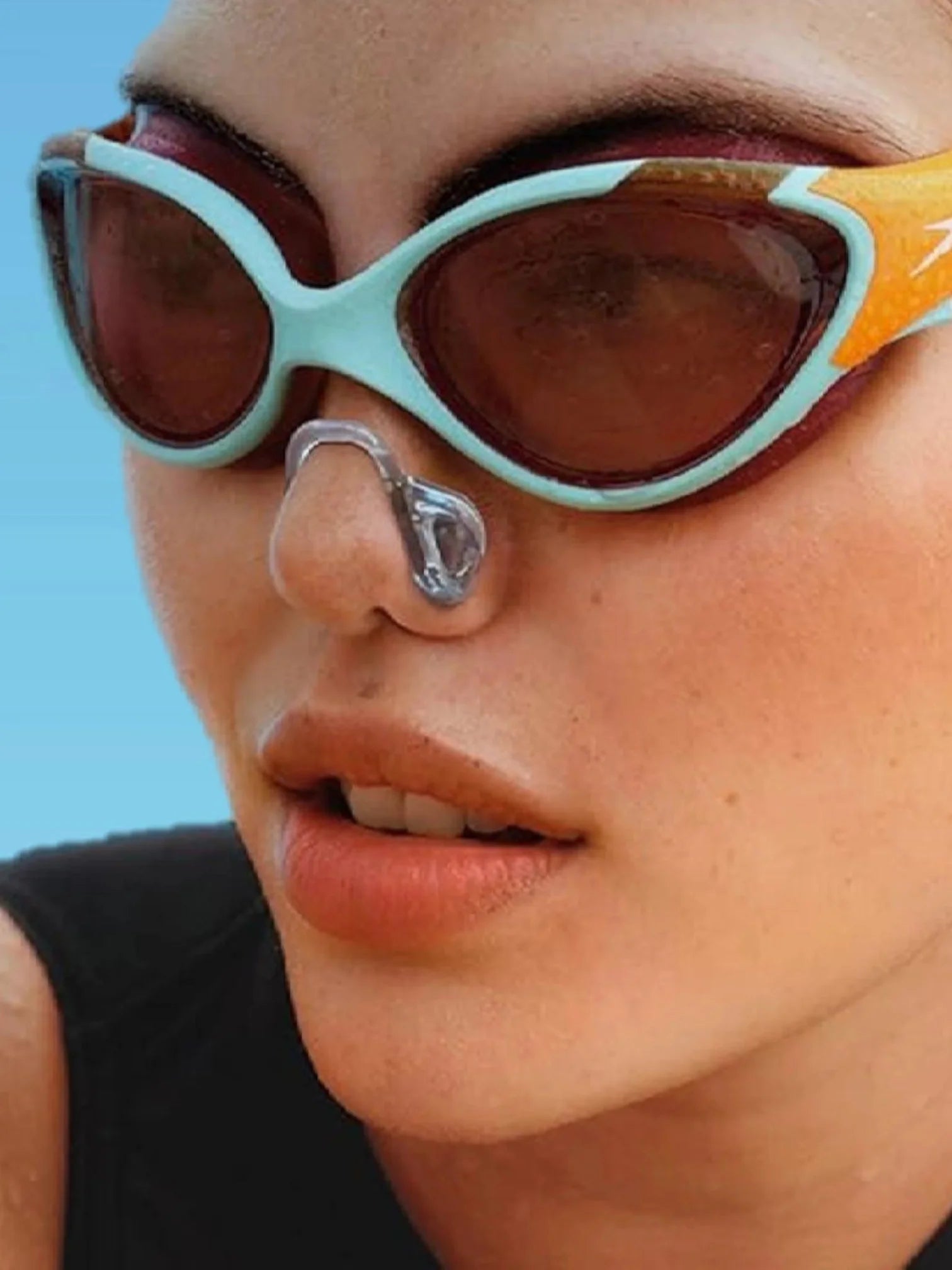 SPEEDO Unisex Adult Biofuse Nose Clip - Blue/Grey