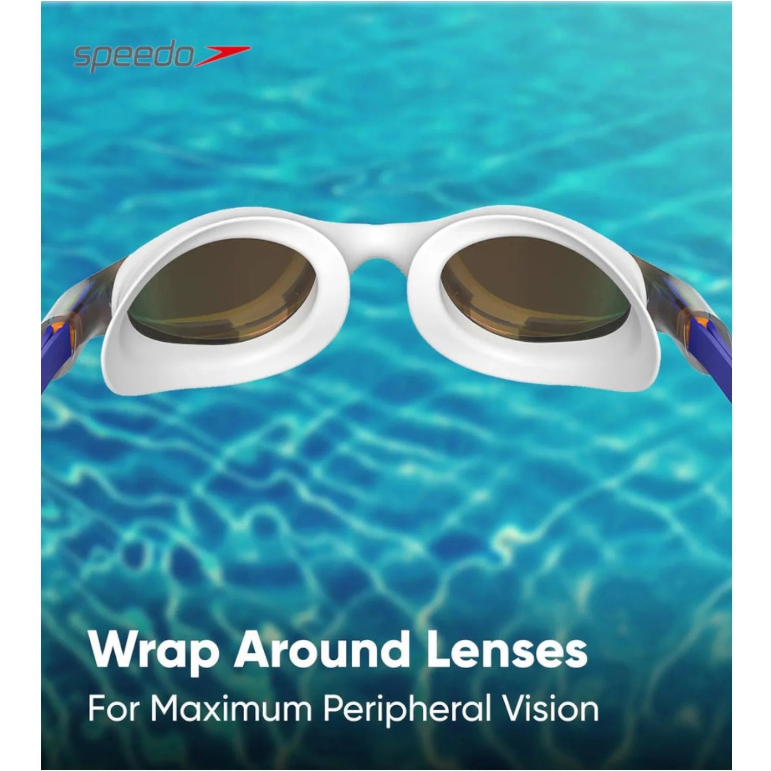 SPEEDO Vue Mirror Lens Swimming Goggles
