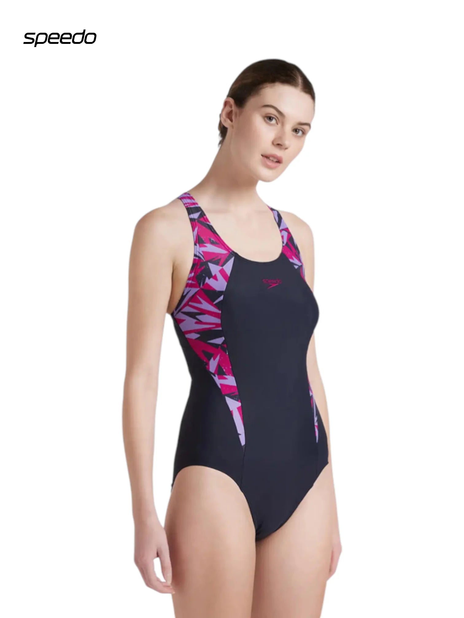 SPEEDO Women's Endurance10 Hyperboom Splice Racerback One Piece Swimwear