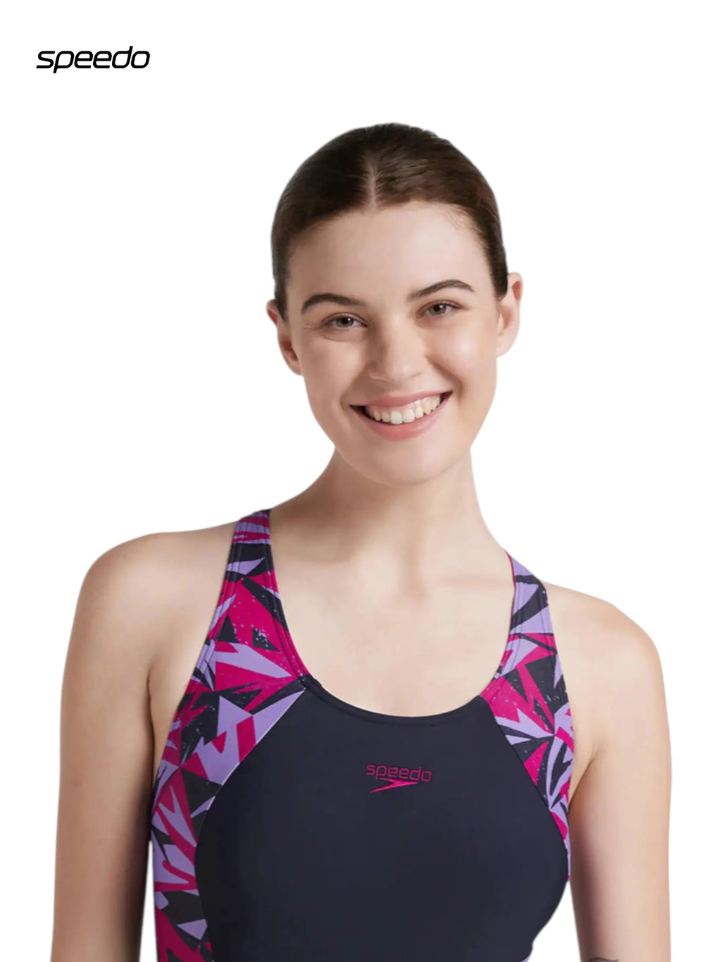 SPEEDO Women's Endurance10 Hyperboom Splice Racerback One Piece Swimwear