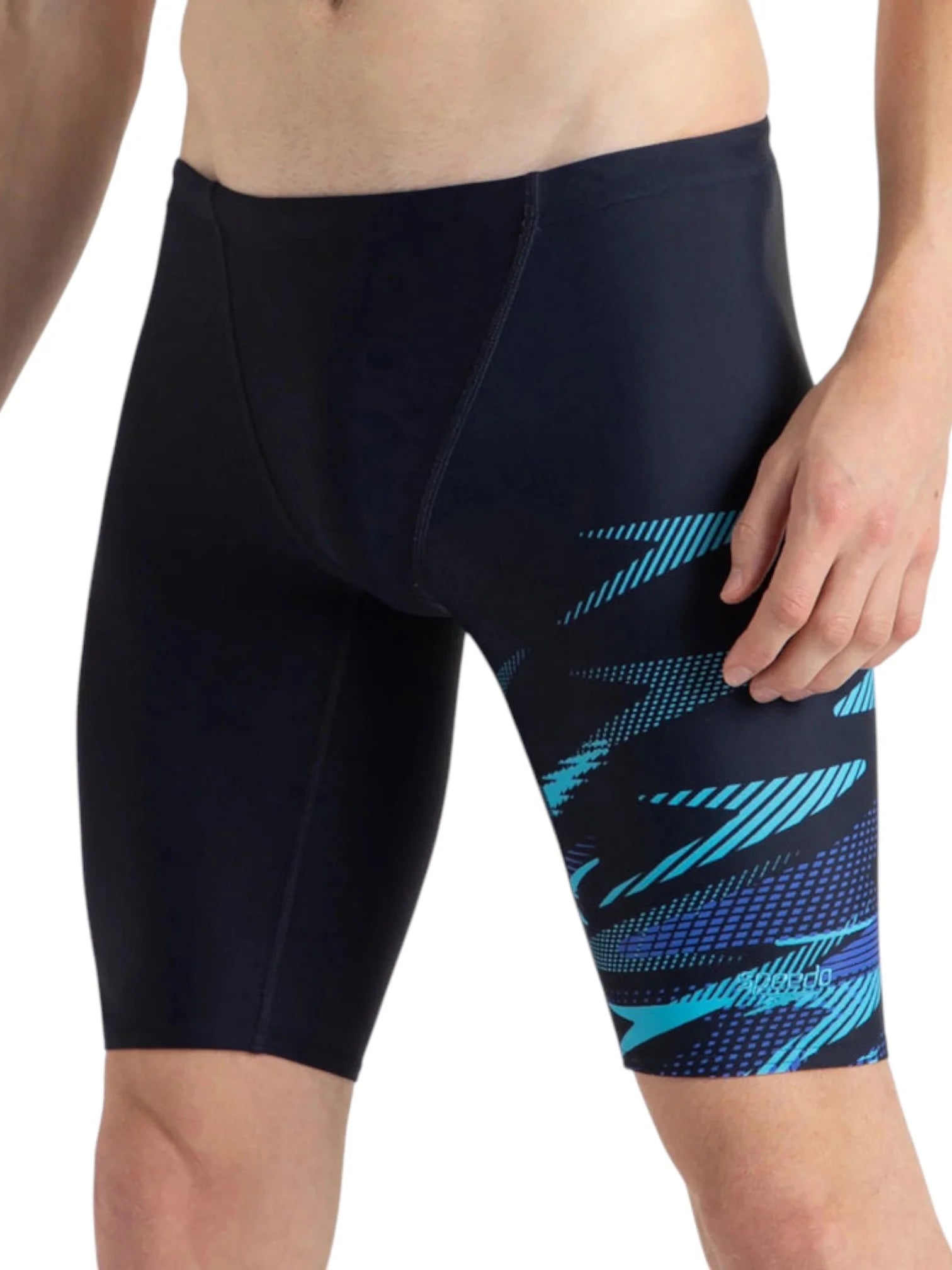 SPEEDO Men's Endurance10 Hyperboom Print V-Cut Jammer Swimwear