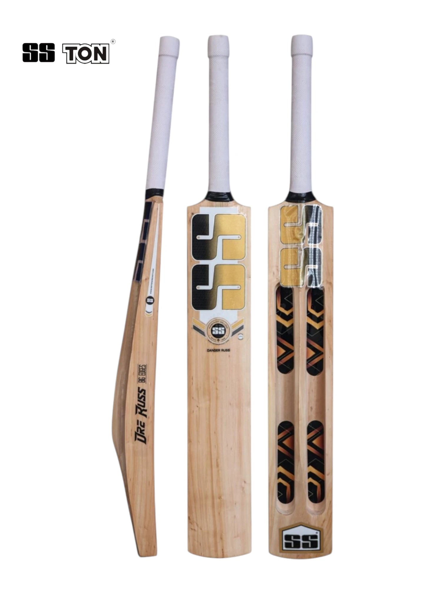 SS Russell Tennis 2.0 Kashmir Willow Scoop Cricket Bat