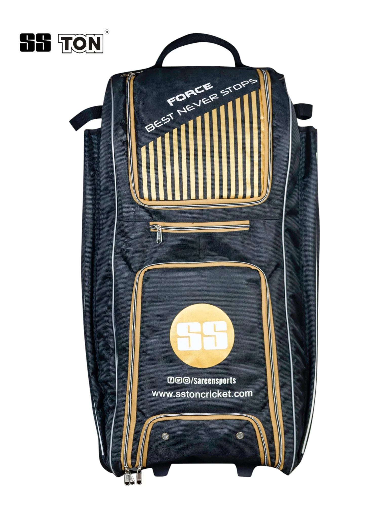 SS Force Duffle Cricket Kit Bag (with Wheels)