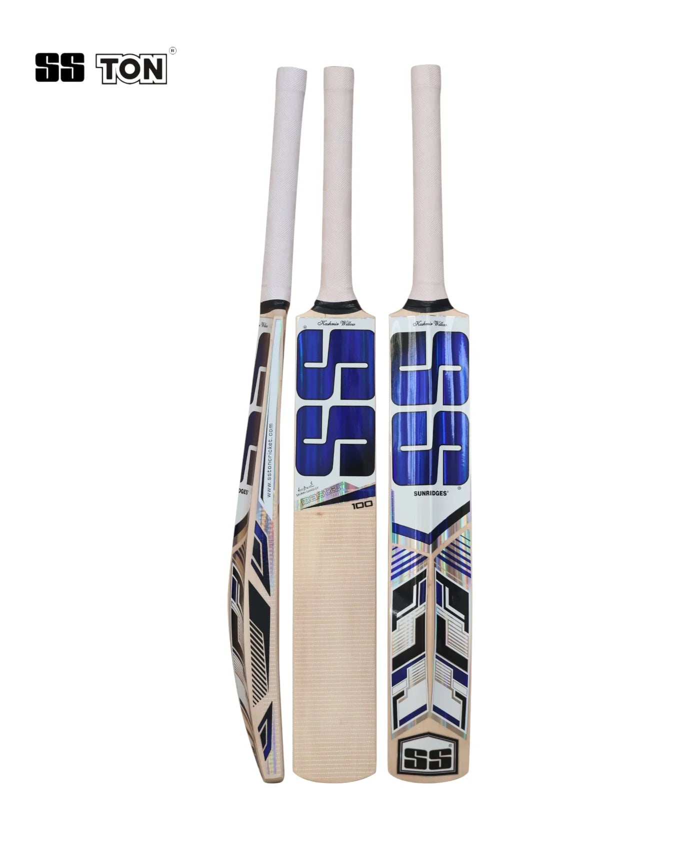 SS Master 100 Kashmir Willow Cricket Bat - SH