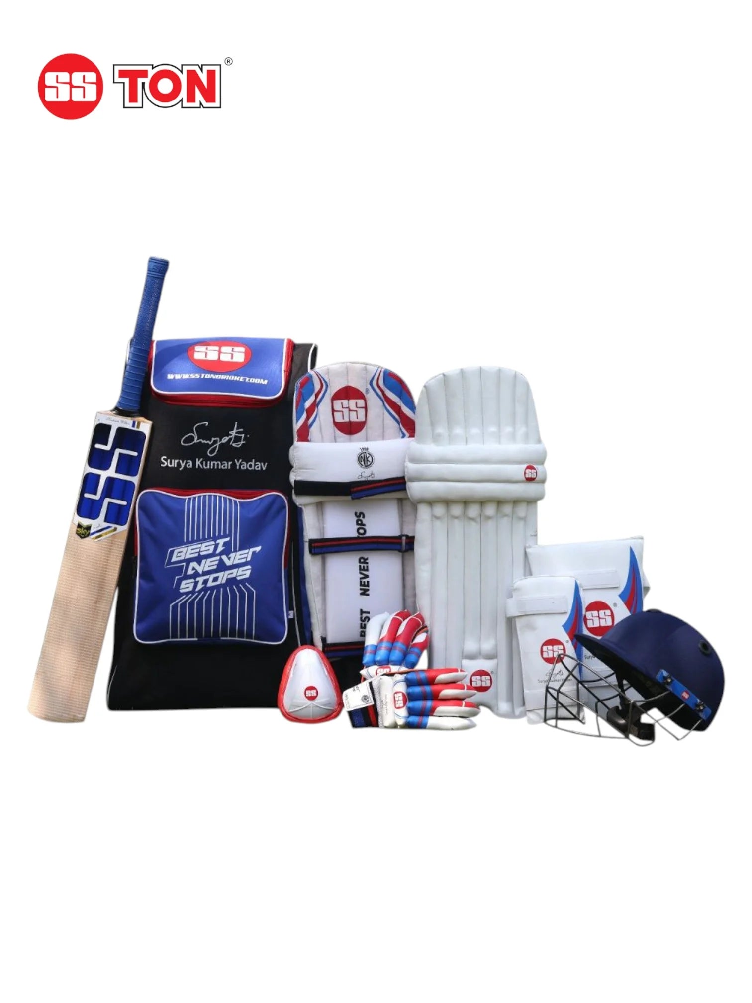 SS Sky Kashmir Willow Full Cricket Kit