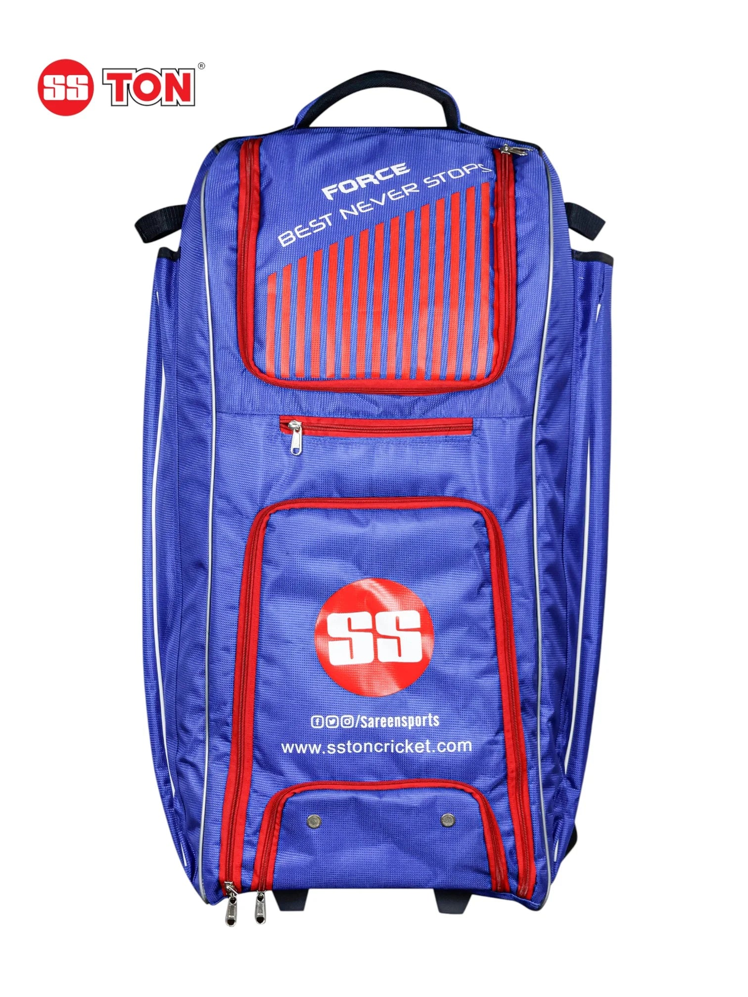 SS Force Duffle Cricket Kit Bag (with Wheels)