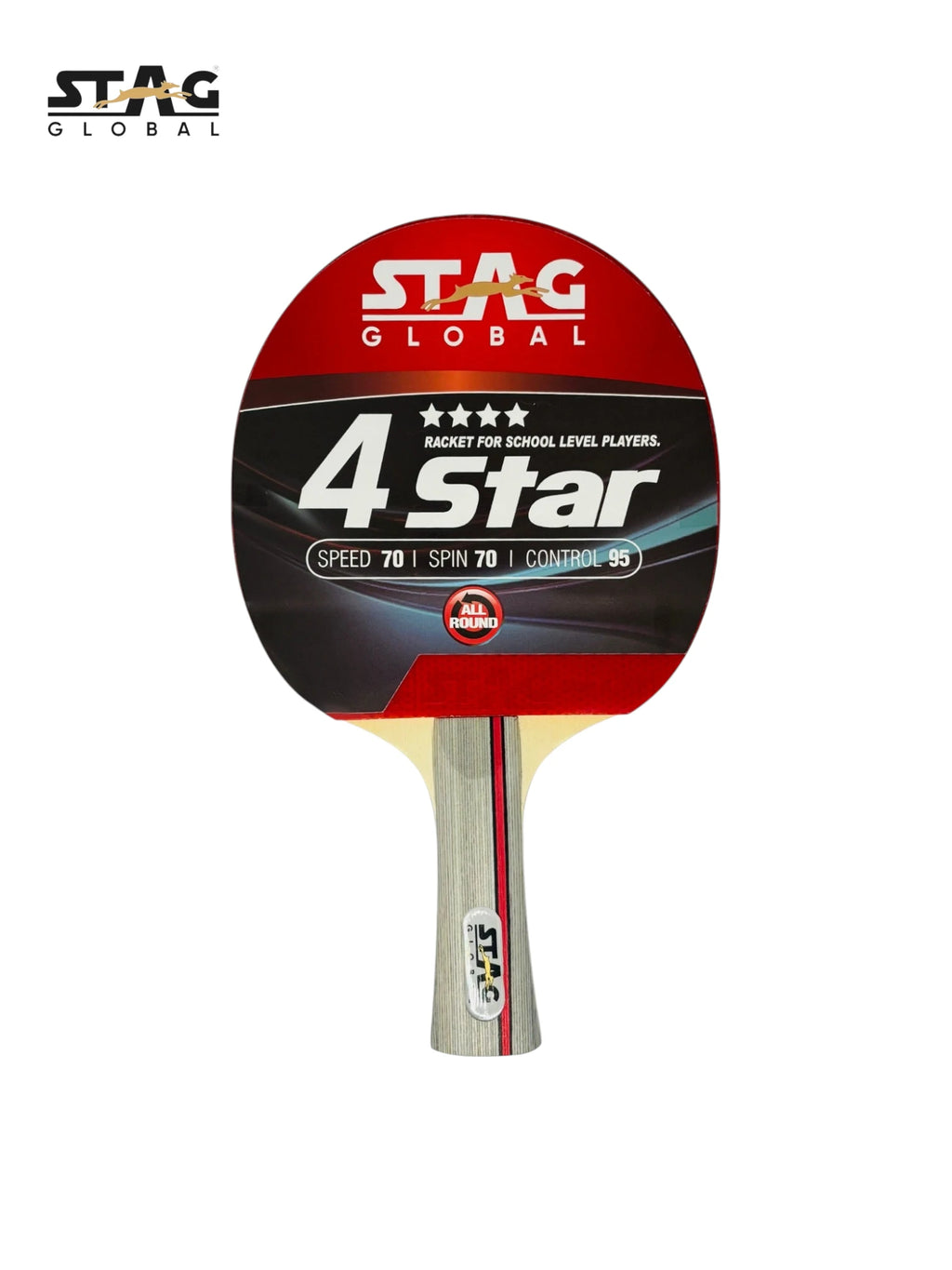 STAG 4 Star Table Tennis Racquet