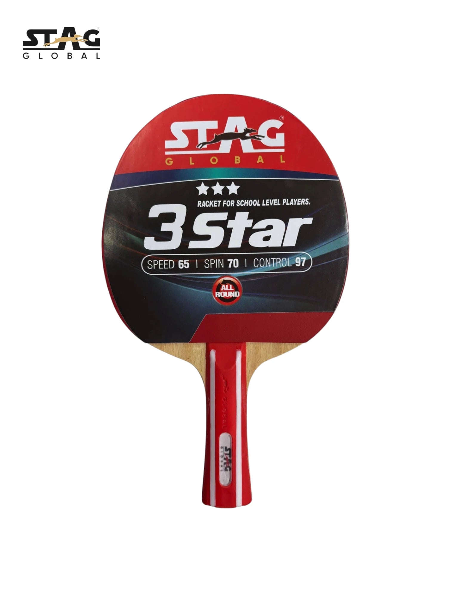 STAG 3 Star Table Tennis Racquet