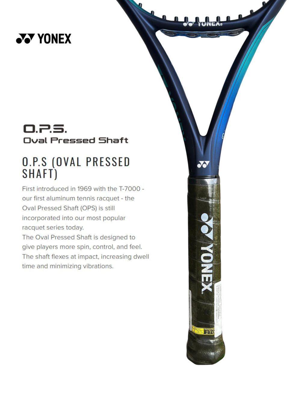 YONEX Ezone Game Tennis Racquet (270g)