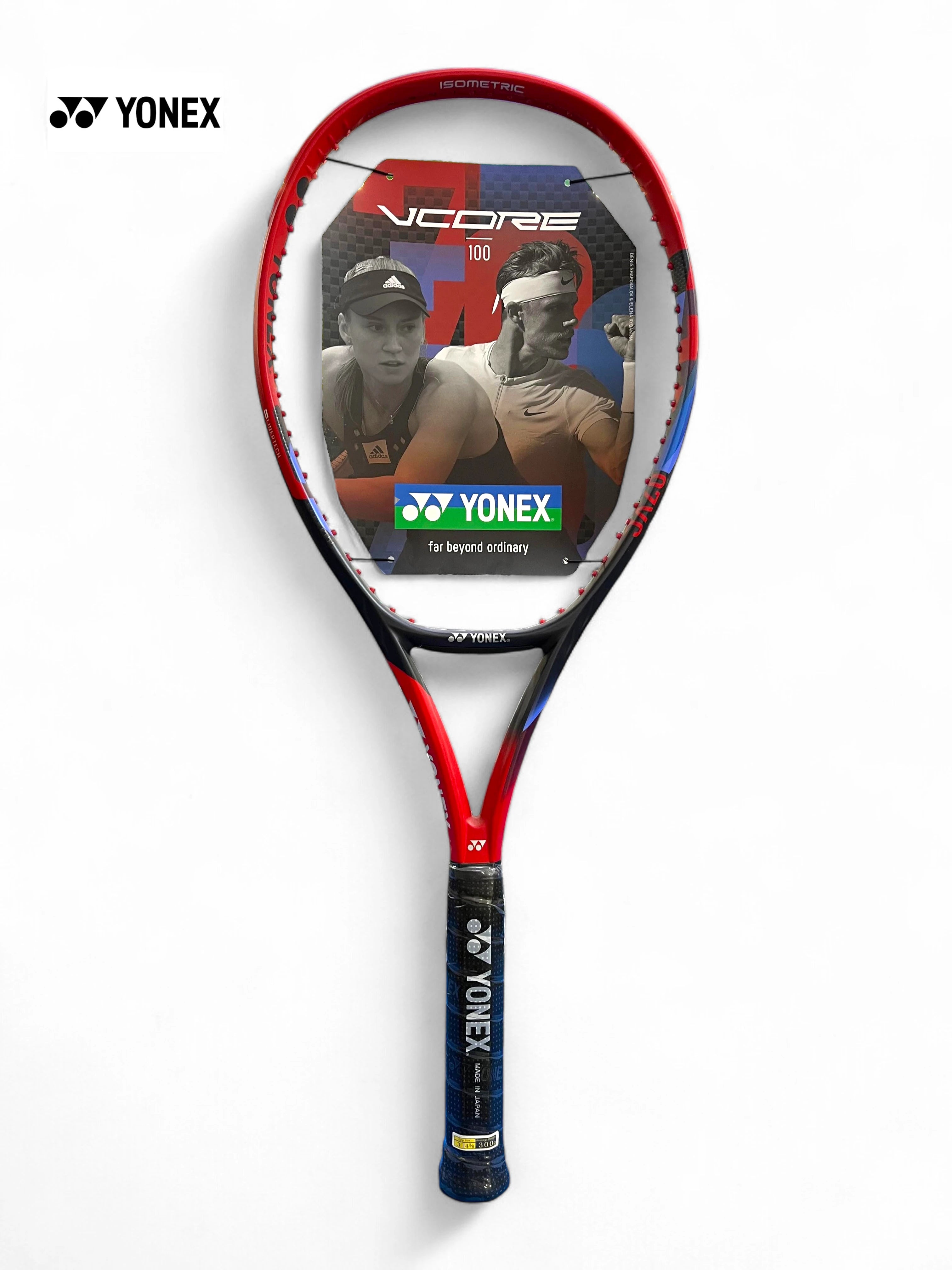 YONEX Vcore 100 Tennis Racquet (Unstrung, 300g)