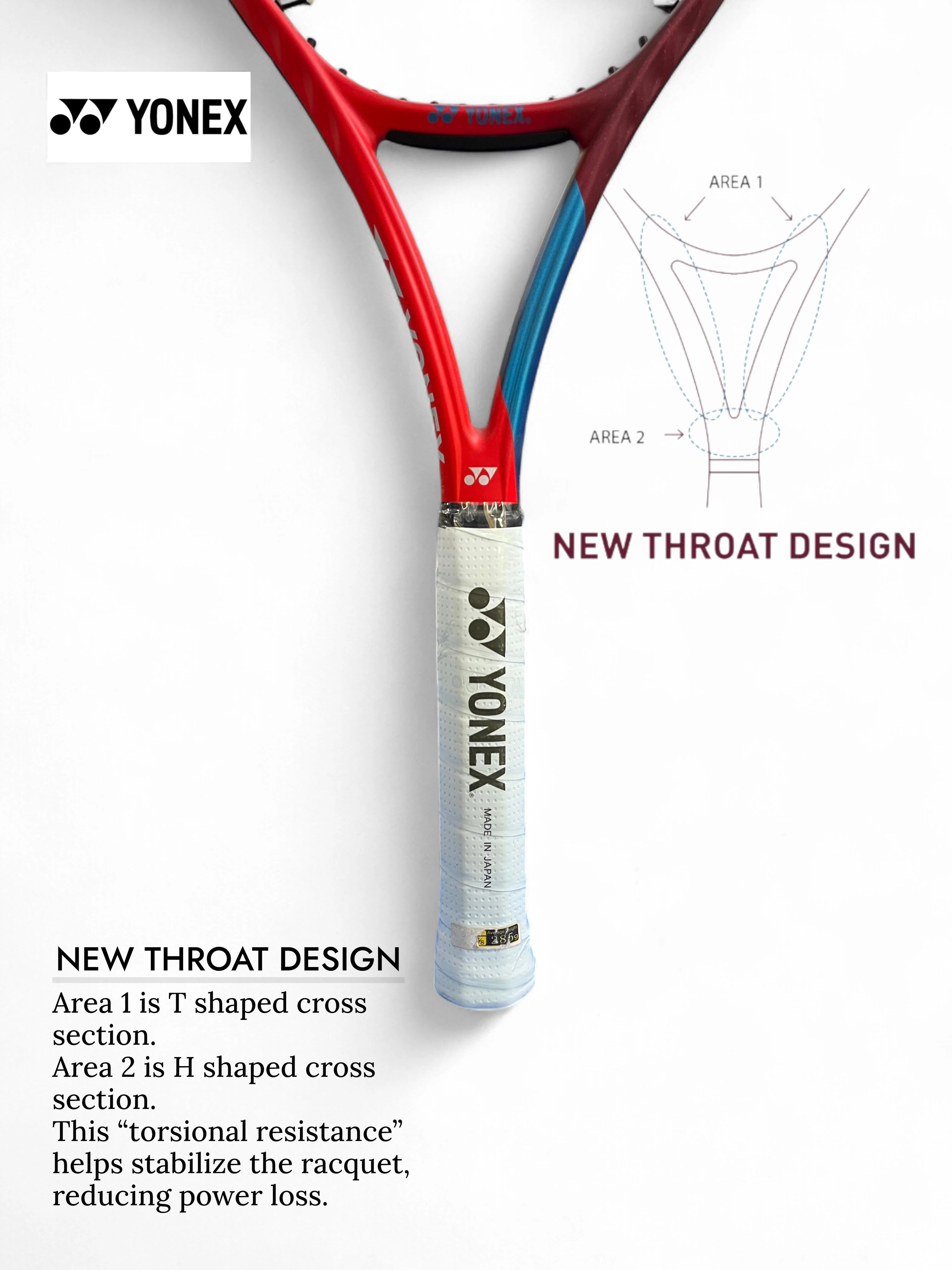 YONEX Vcore 98L Tennis Racquet (Unstrung , 285g)