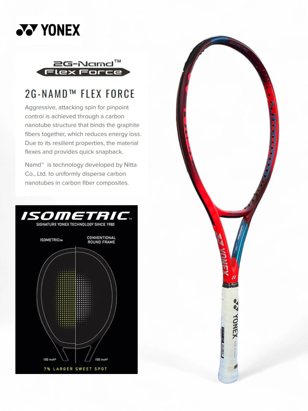 YONEX Vcore 98L Tennis Racquet (Unstrung , 285g)