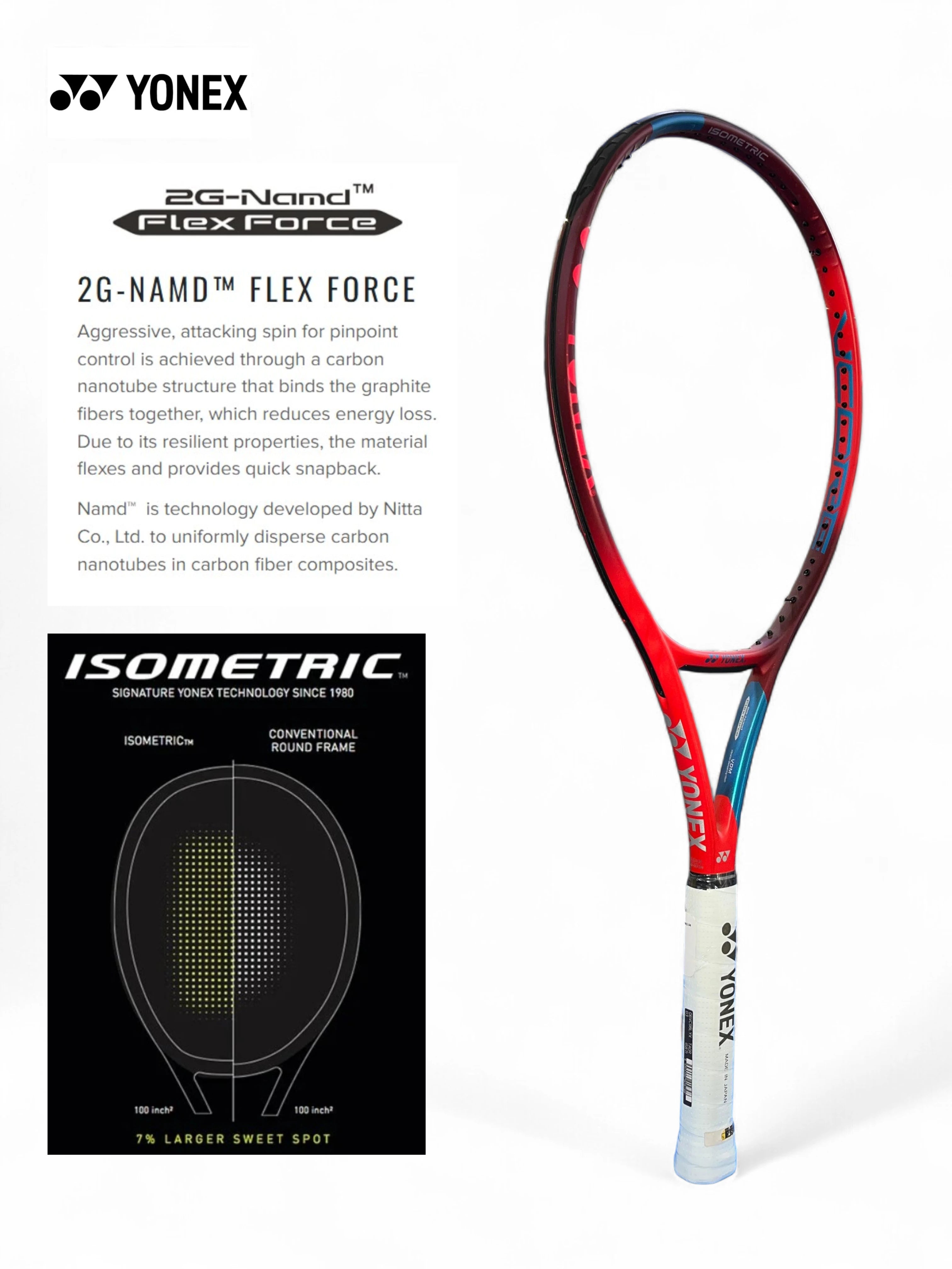 YONEX Vcore 98L Tennis Racquet (Unstrung , 285g)