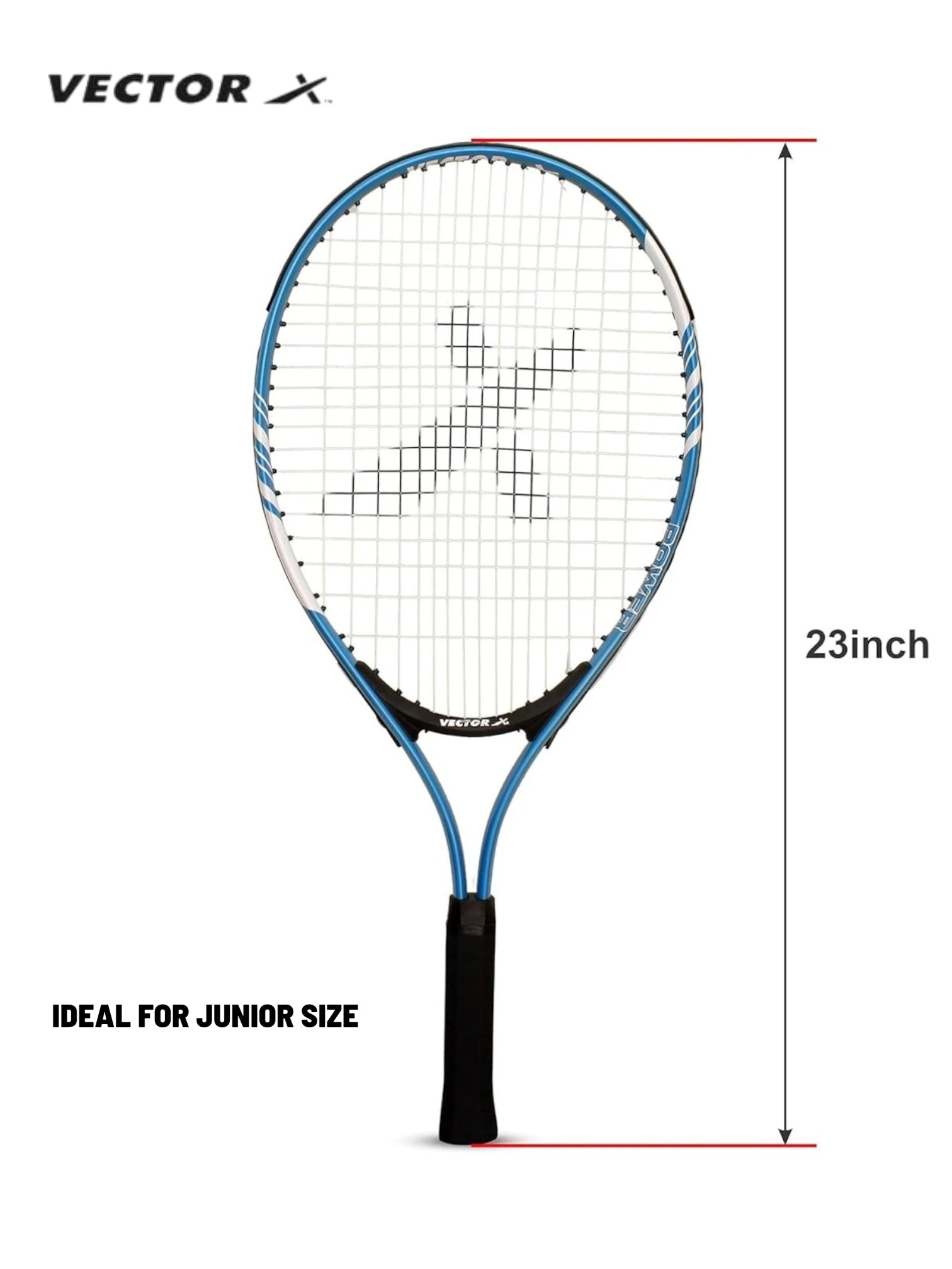 VECTOR X VXT-520 Junior Tennis Racquet (23")