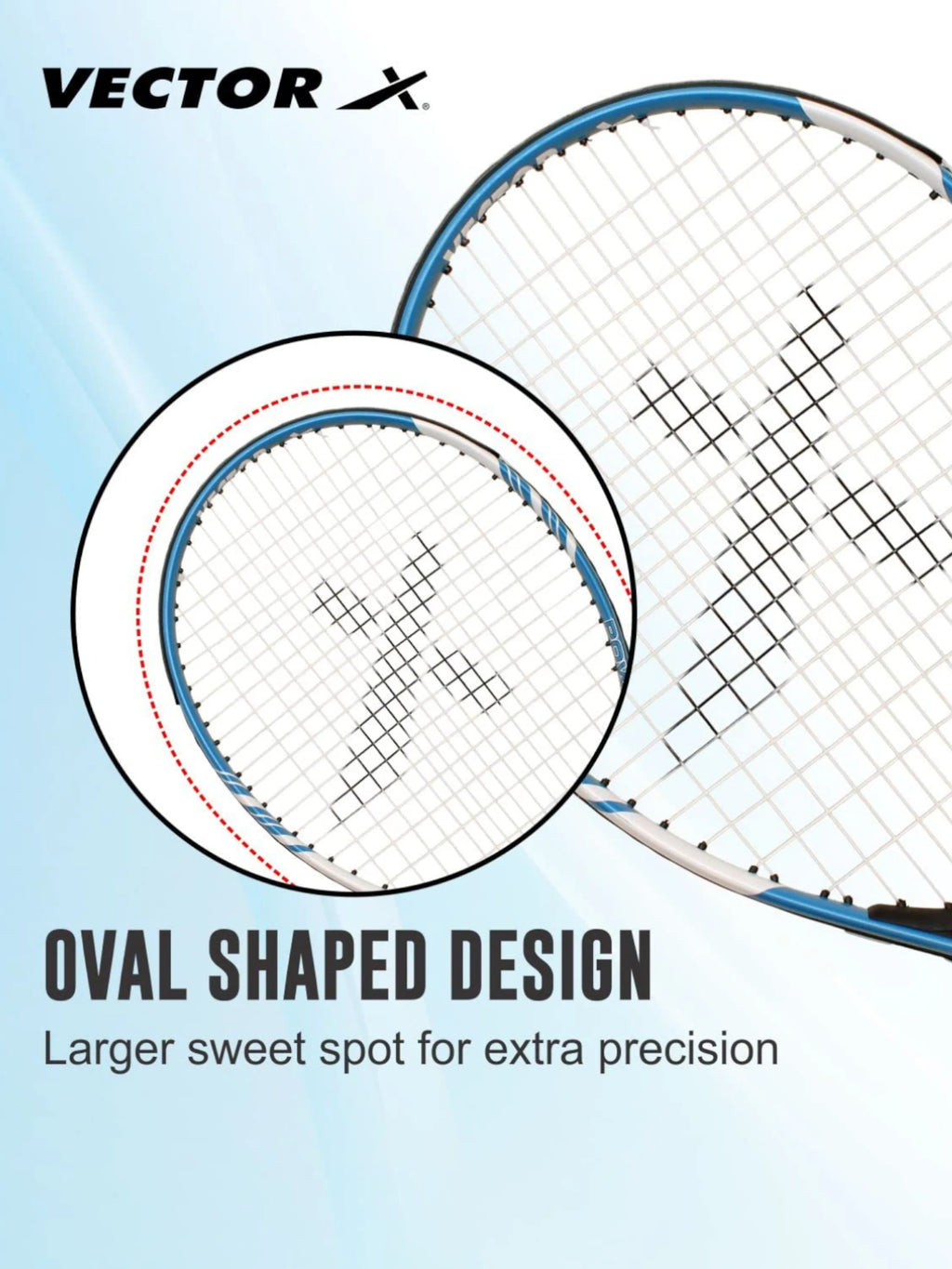 VECTOR X VXT-520 Junior Tennis Racquet (25")